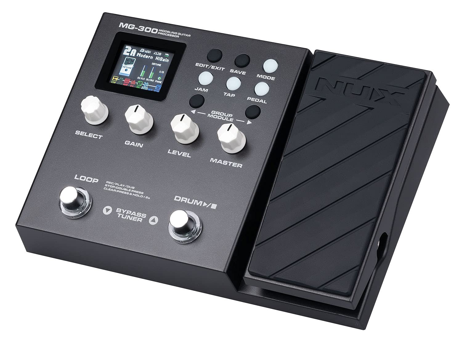 Amazon.co.jp: NUX MG-300 マルチエフェクター 国内正規輸入品 : 楽器