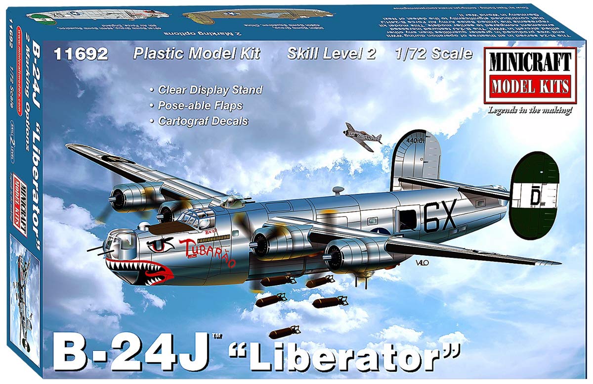 Amazon | ミニクラフト 1/72 第二次世界大戦 アメリカ軍 B-24J