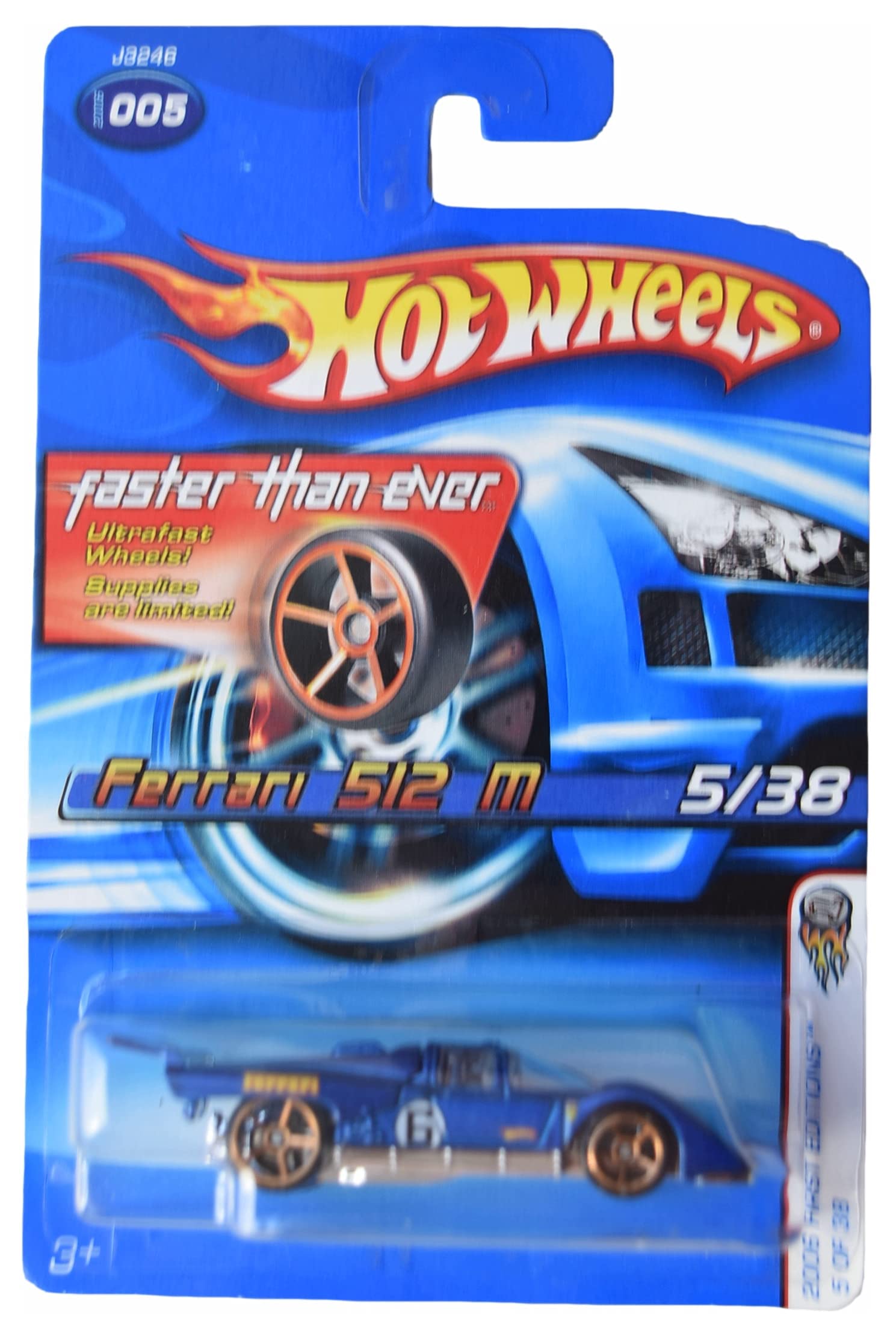 Amazon.co.jp: ホットウィール フェラーリ 512 M 2006年 初版 5/38