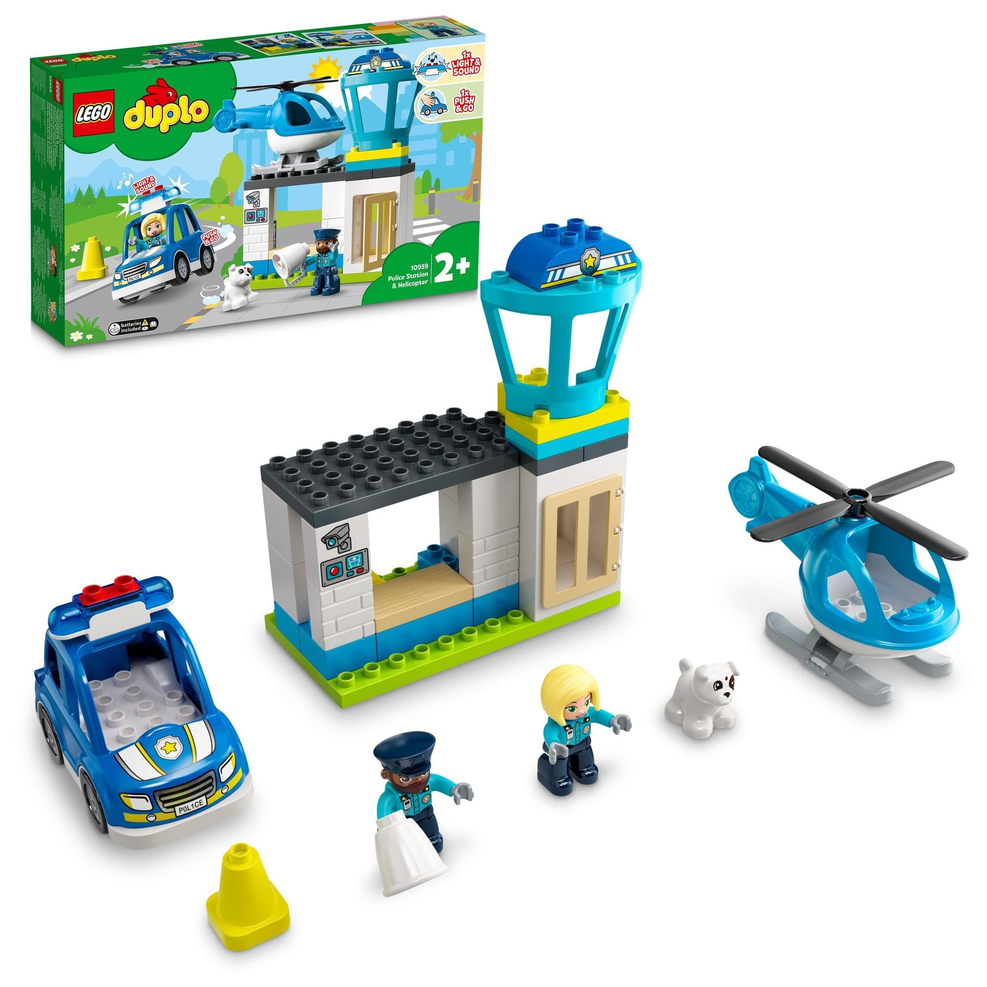 Amazon.co.jp: レゴ(LEGO) デュプロ デュプロのまち けいさつしょと