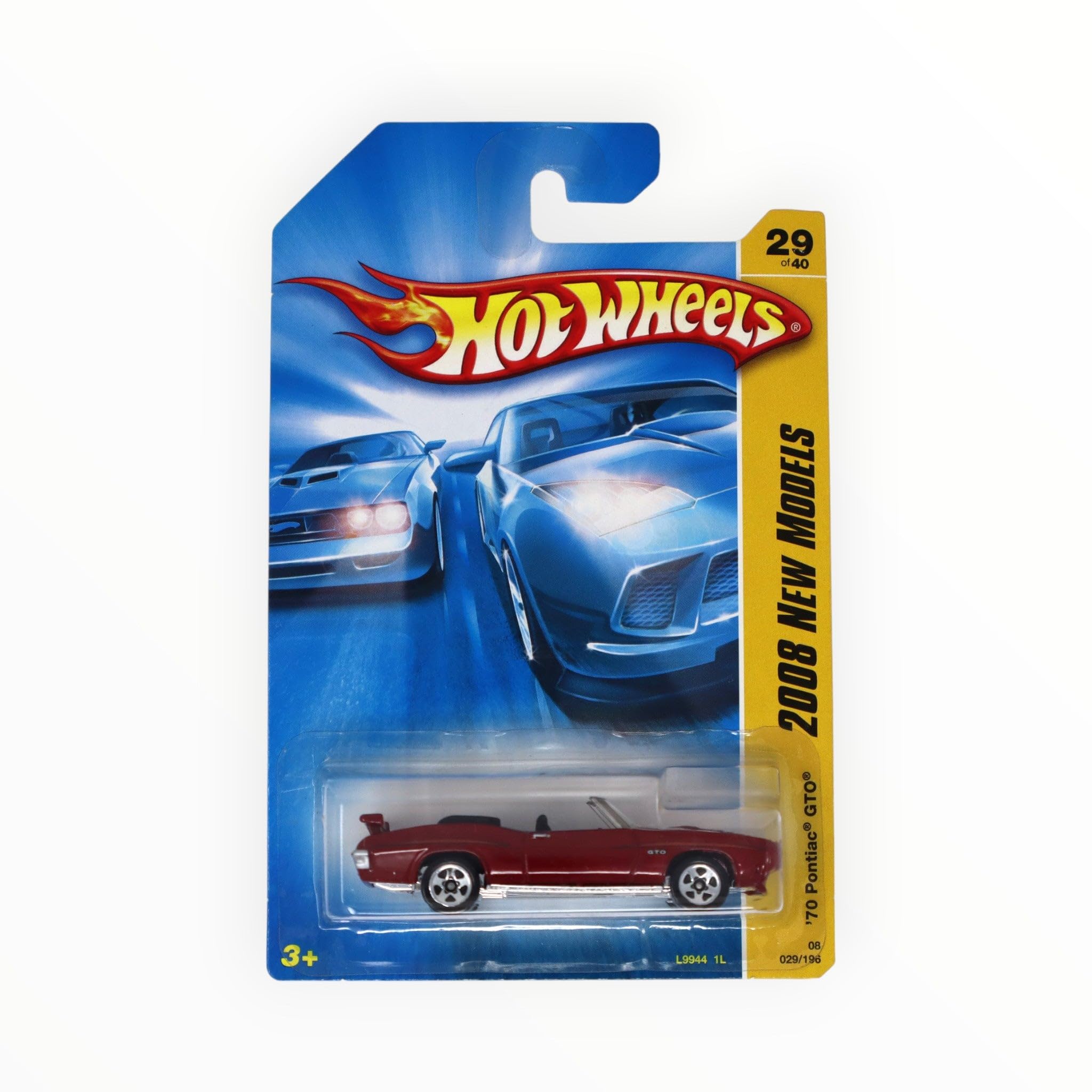 Amazon.com: Hot Wheels 2008-029 New Models '70 Pontiac GTO 1:64