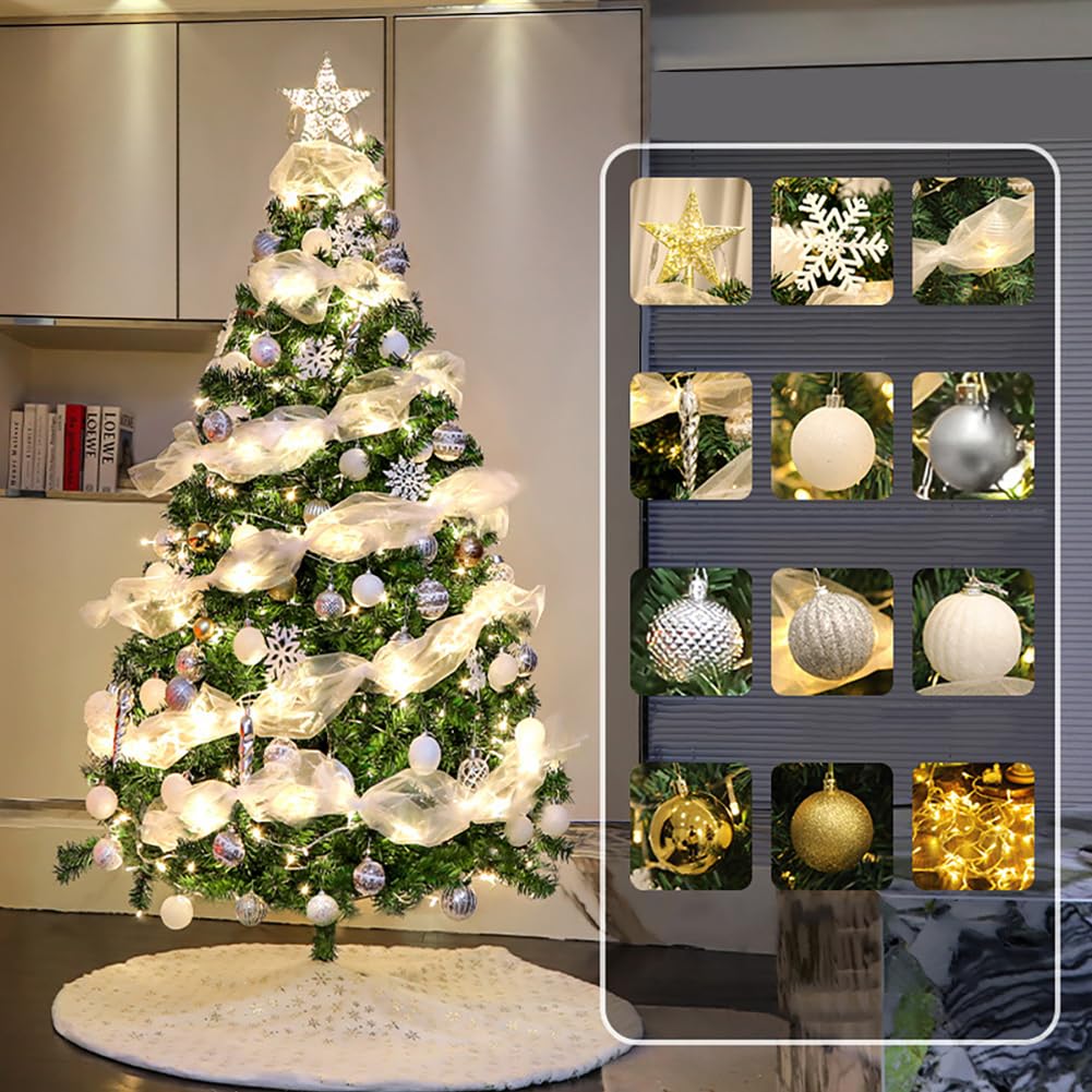 Amazon.co.jp: クリスマスツリー 150CM/180CM/210CM もみの木 LED
