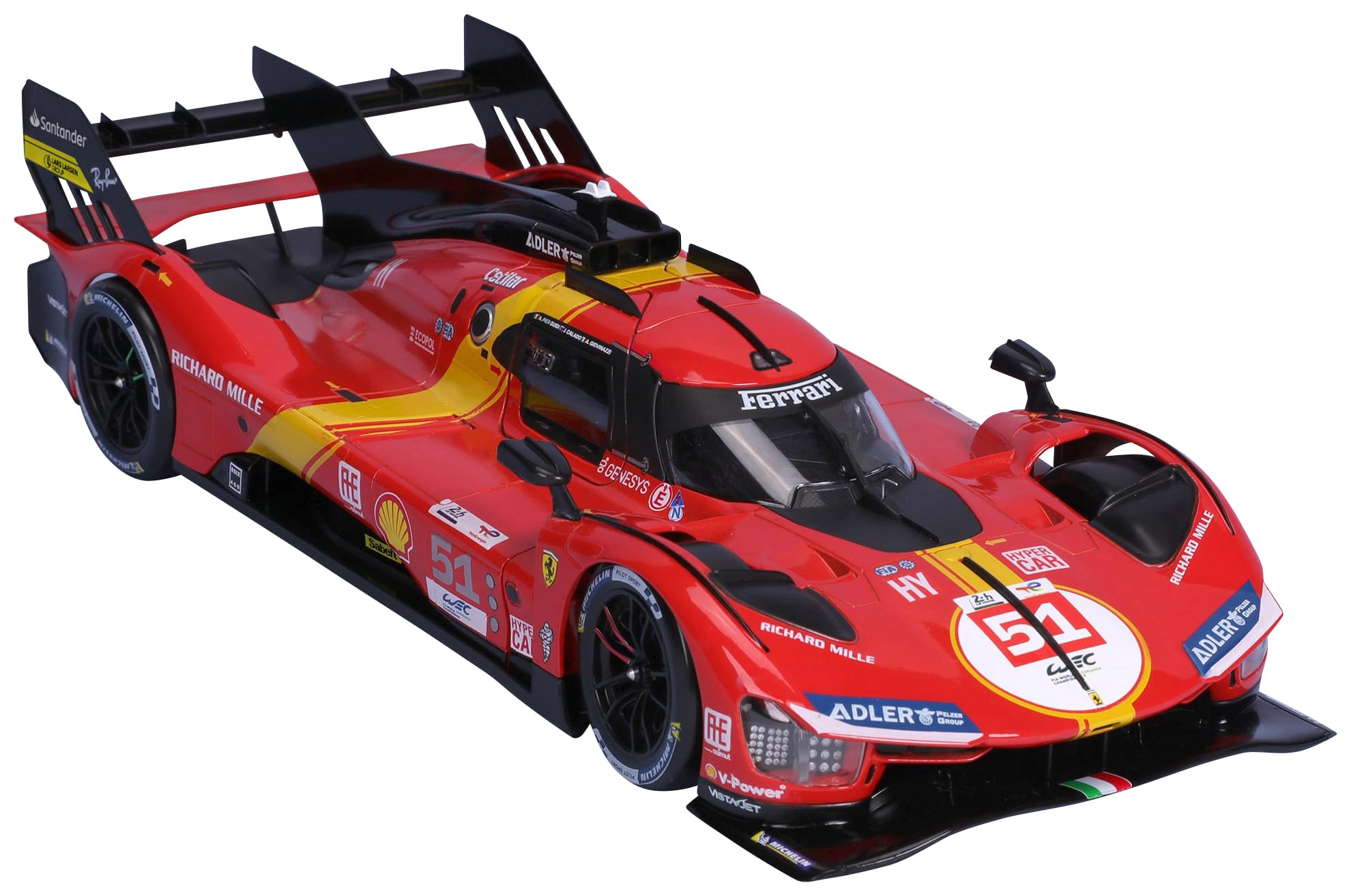 Amazon | Burago 1/18 フェラーリ 499P ル・マン 2023 ウィナー No.51