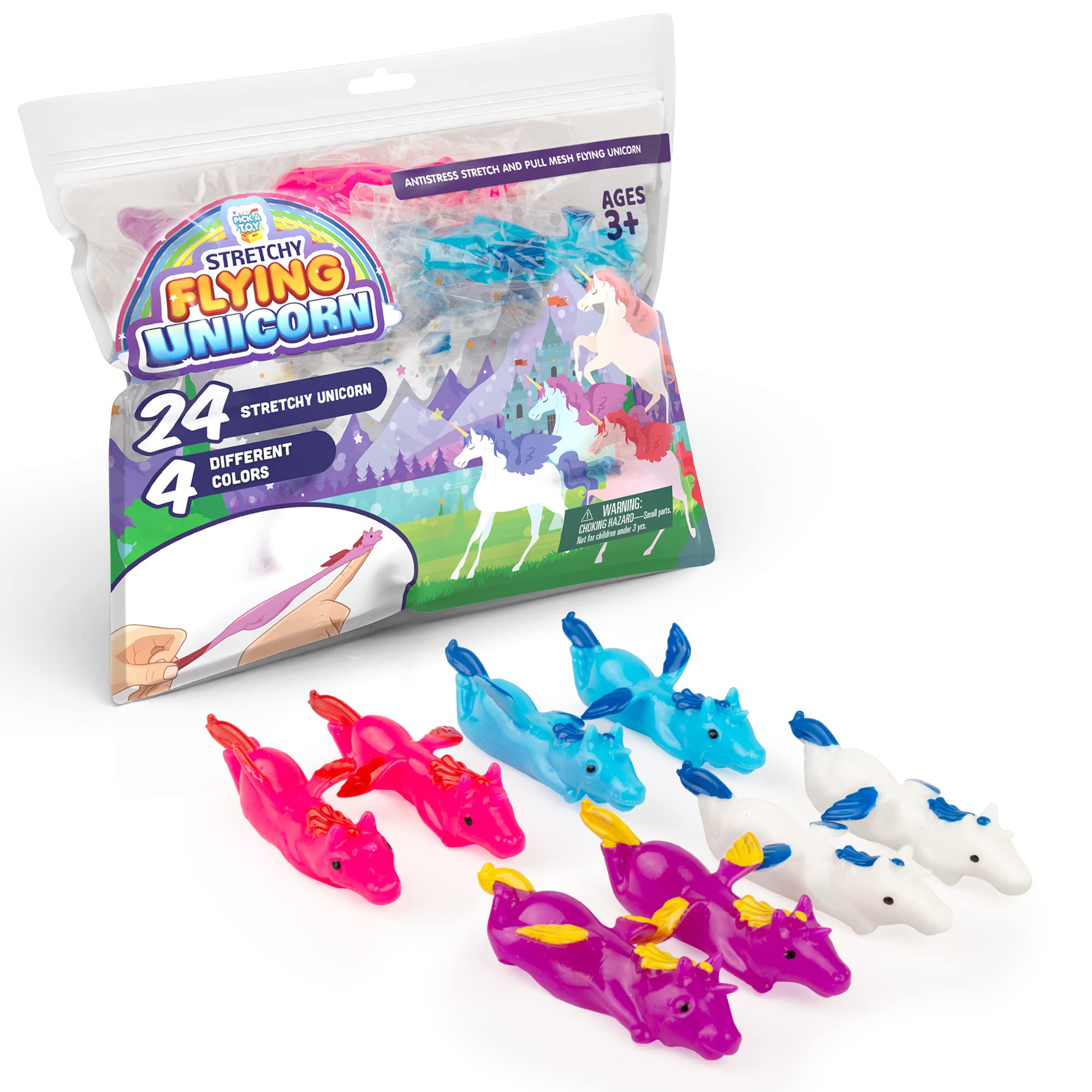Amazon.co.jp: PICK A TOY ユニコーンフェイバートイ 女の子と男の子用
