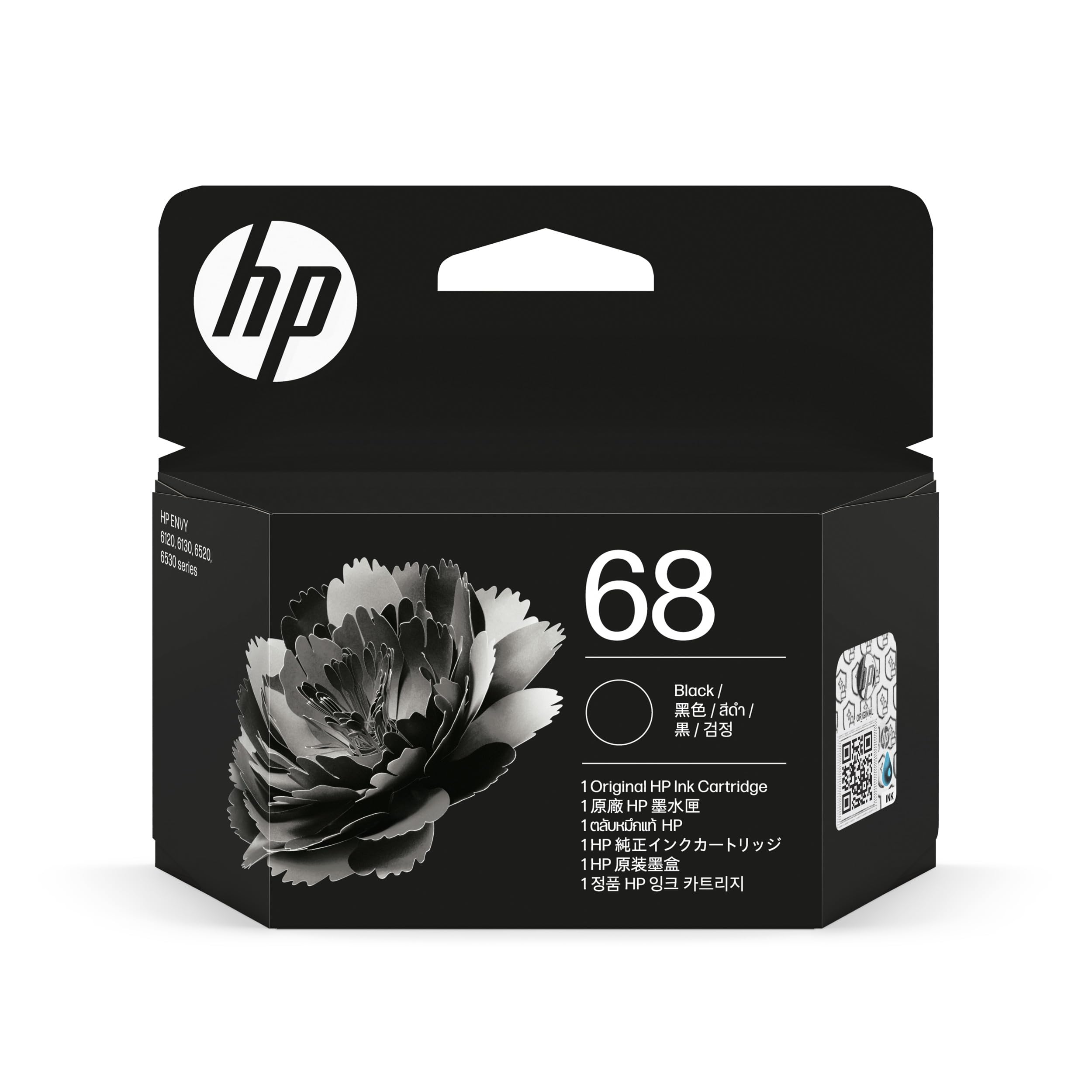 Amazon.co.jp: HP 68 純正 インクカートリッジ 黒 HP Envy 6120 6520