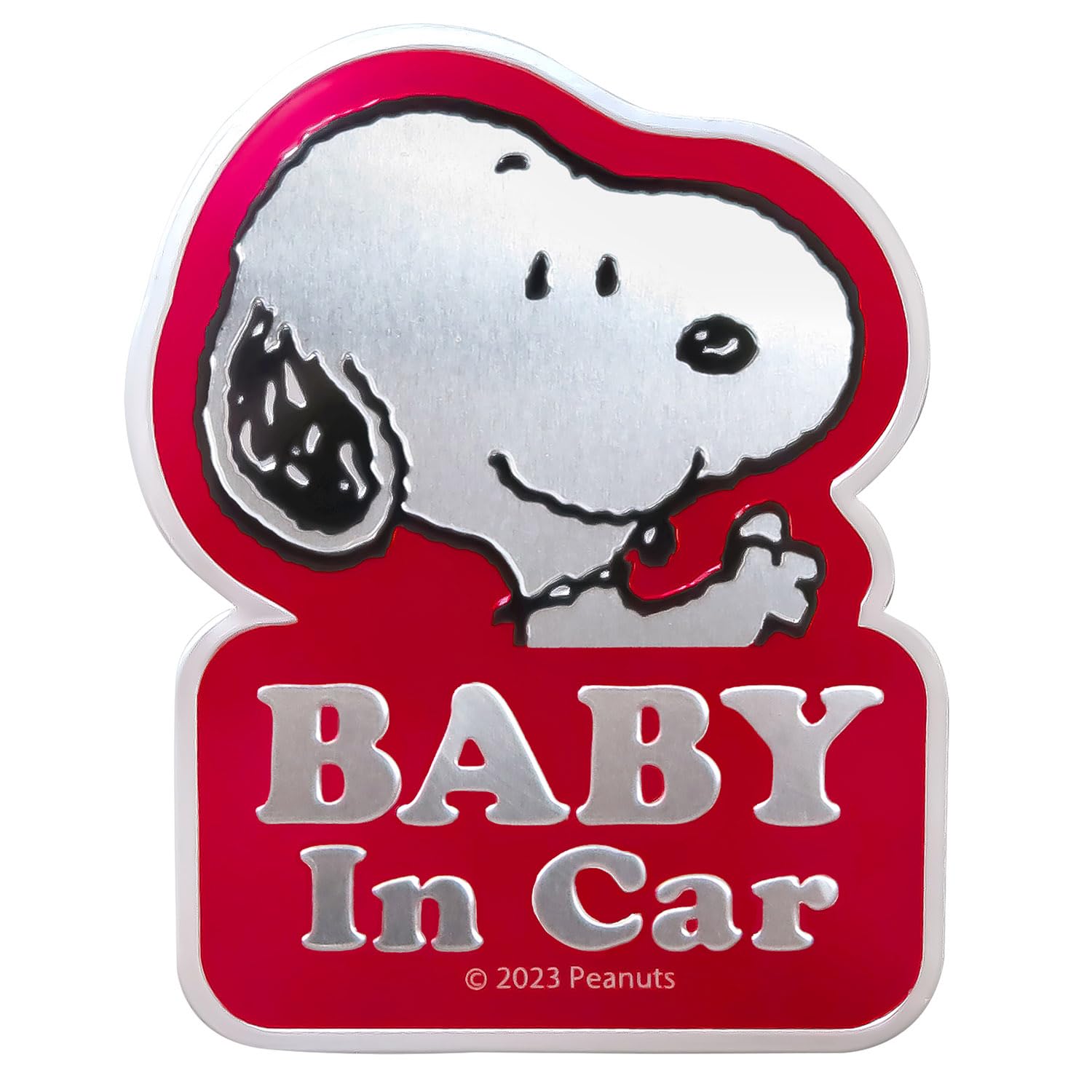 Amazon.co.jp: 明邦(Meiho) スヌーピー セーフティサイン BABY in CAR