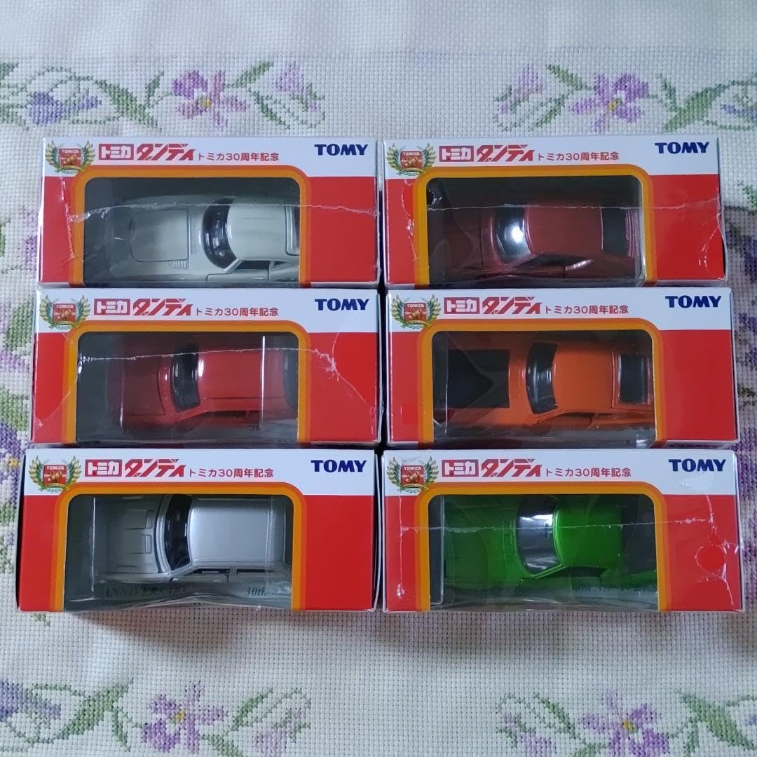 Amazon.co.jp: トミー トミカ ダンディ トミカ30周年記念 復刻版 6種