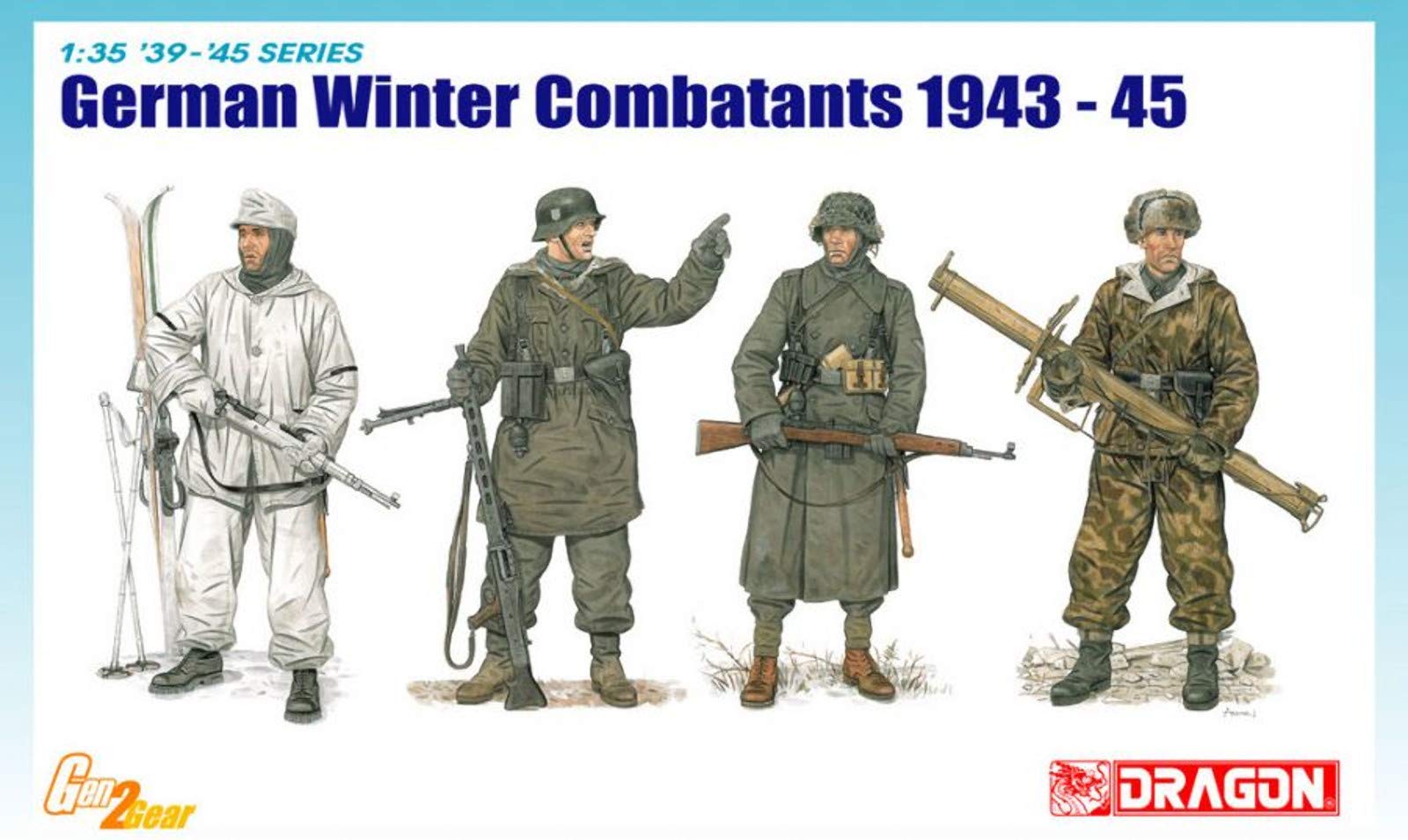 Amazon | プラッツ 1/35 第二次世界大戦 ドイツ軍 冬季装備兵セット