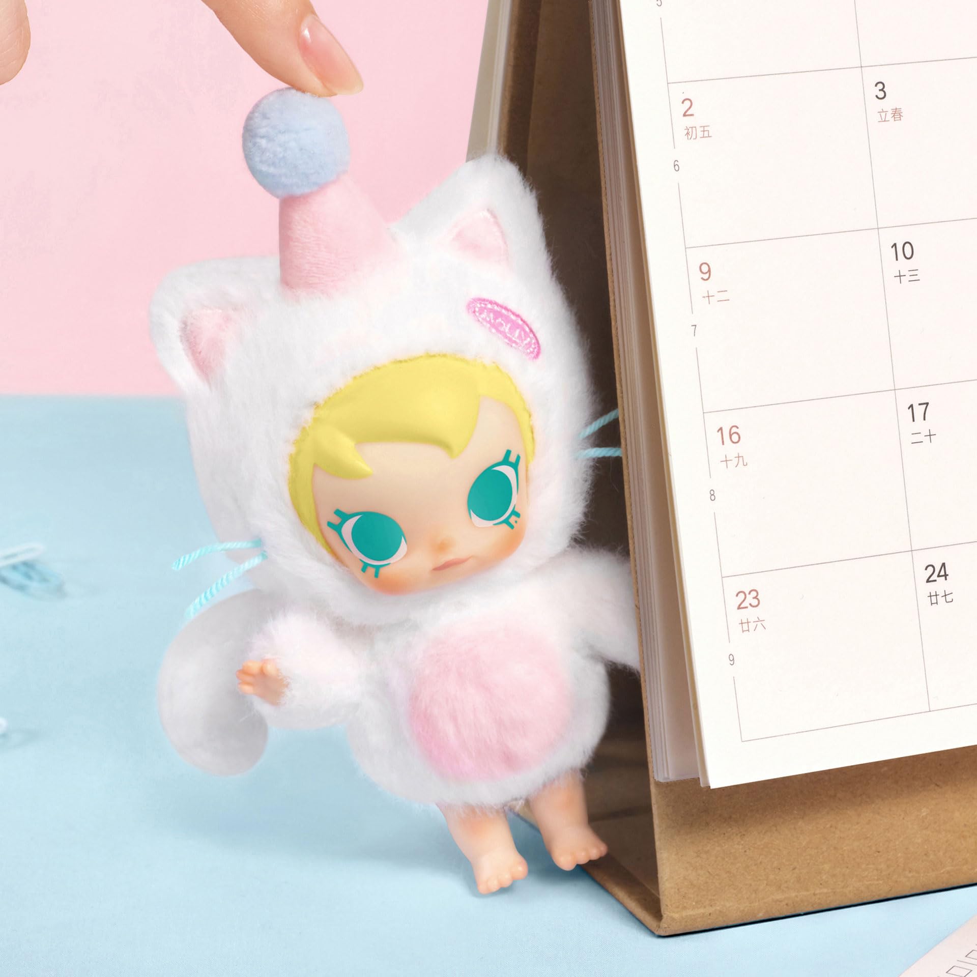 Amazon.com: POP MART Baby Molly Pocket Friends Series-Vinyl Plush