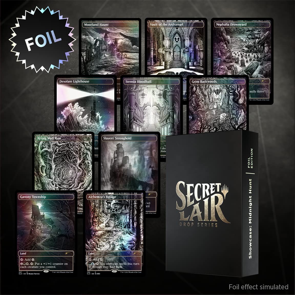 Magic: The Gathering Secret Lair Premium Foil: MTG Showcase