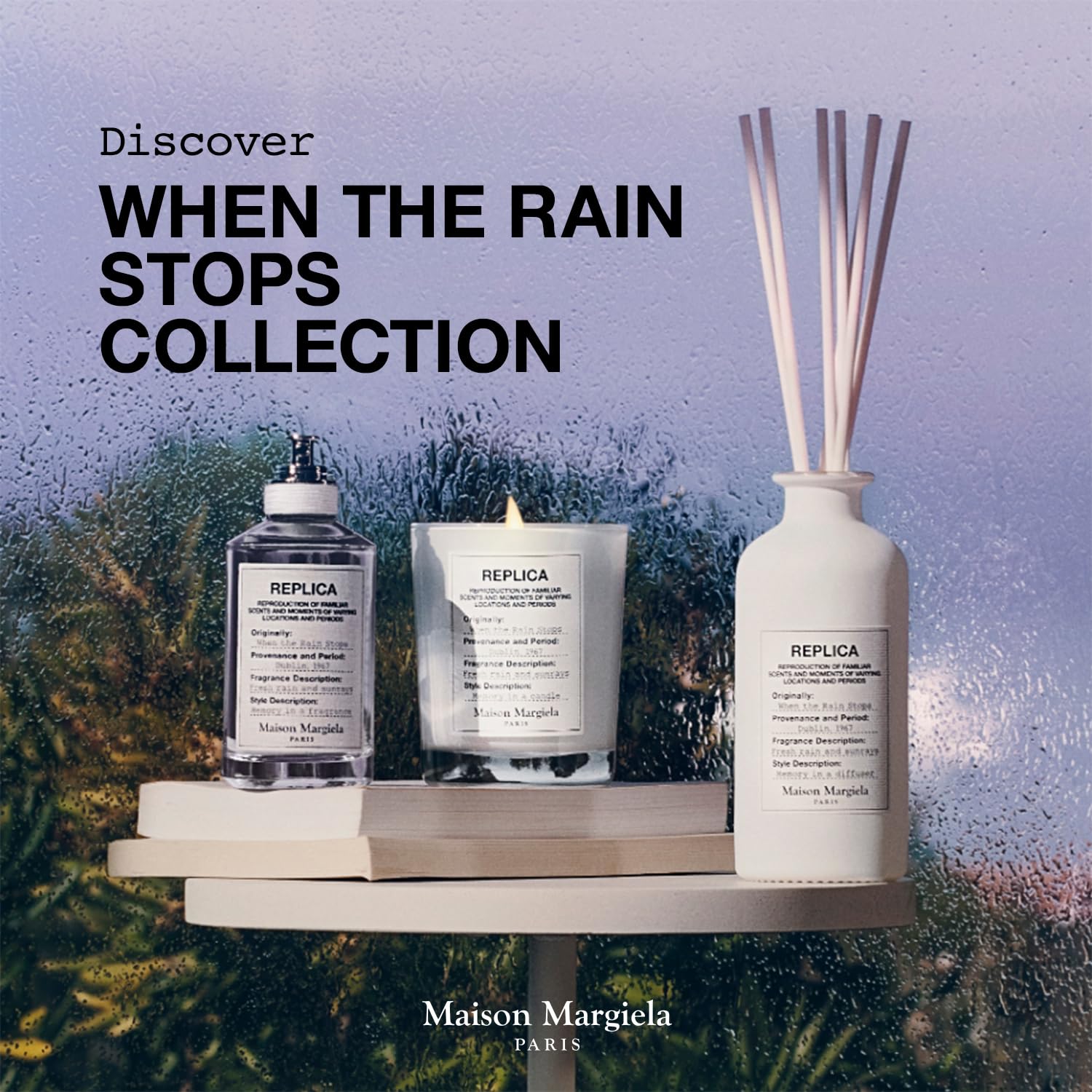 Replica When the Rain Stops by Maison Margiela 3.4 oz EDT Spray
