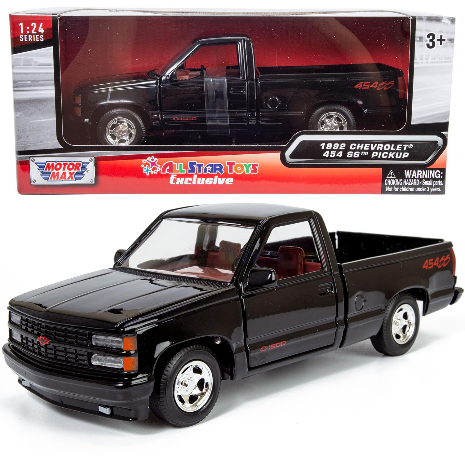 Amazon.co.jp: All Star Toys 1992 シボレー C1500 454SS ピックアップ