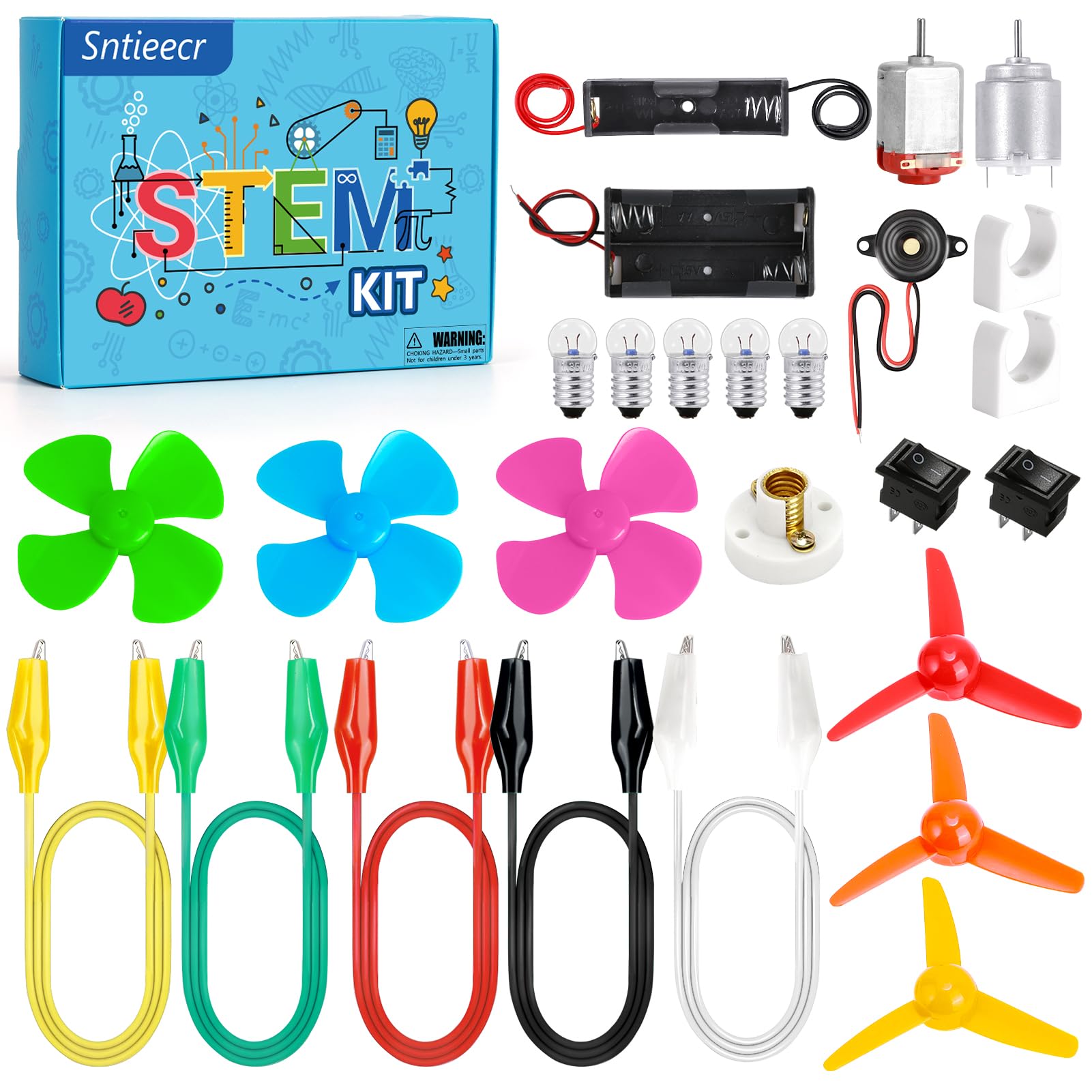 Amazon.com: Sntieecr Electric Circuit Motor Kit for Kids 8-12