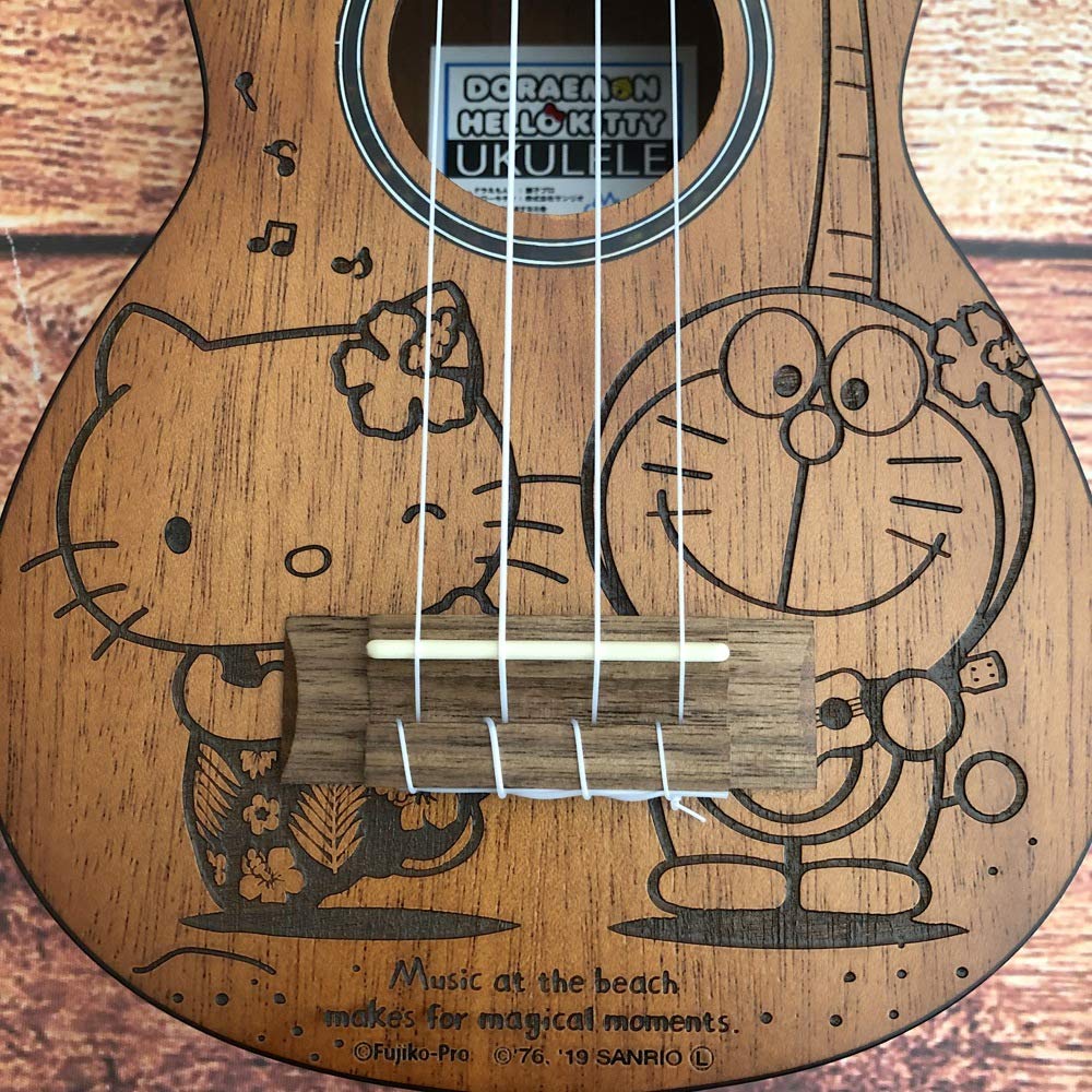 Amazon.co.jp: DORAEMON×HELLOKITTY UKULELE ドラえもん×ハローキティ