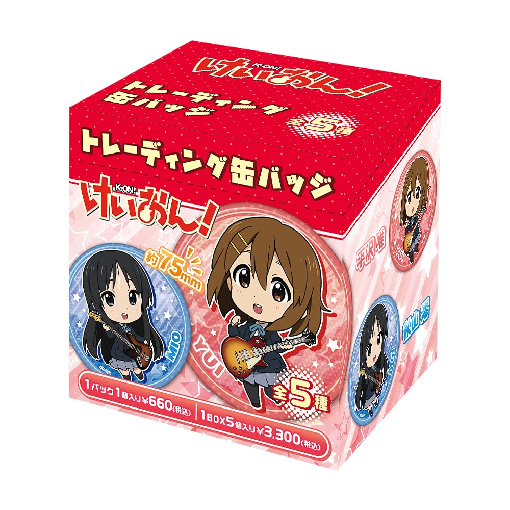 Amazon.co.jp: けいおん! トレーディング缶バッジ BOX商品 : おもちゃ