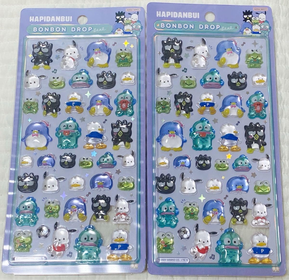Amazon.co.jp: ボンボンドロップシール バッドばつ丸 ポチャッコ