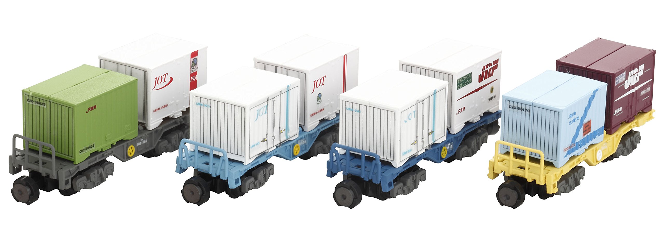 Amazon | Bトレインショーティー コンテナ貨車セット3・コキ100系 (4両