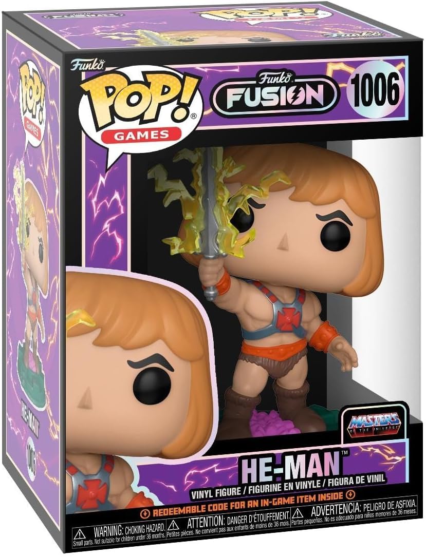 Amazon.com: POP Funko Fusion: Masters of The Universe - Motu Vinyl