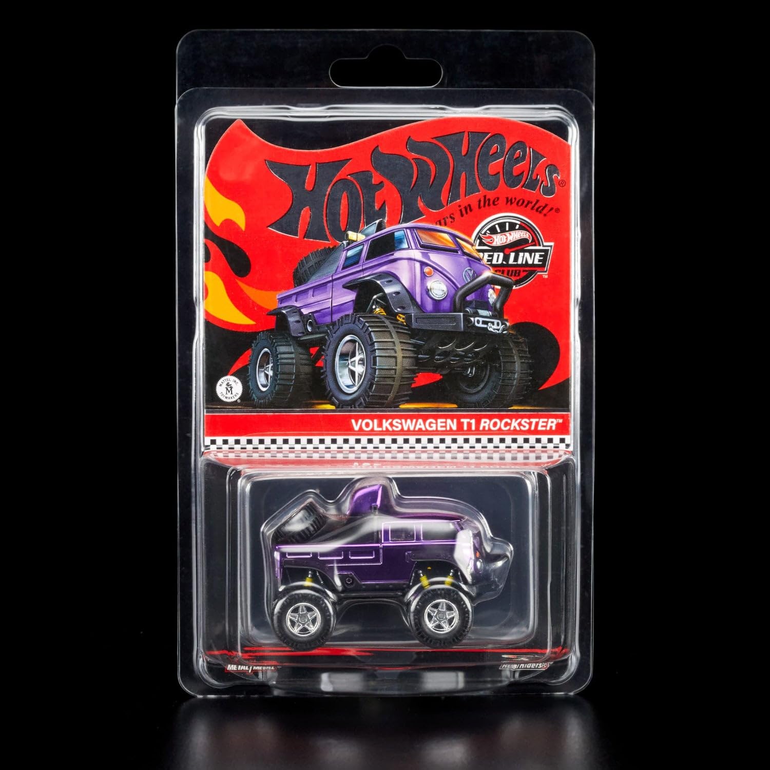 Amazon.com: Hot Wheels RLC Exclusive Volkswagen T1 Rockster : Toys