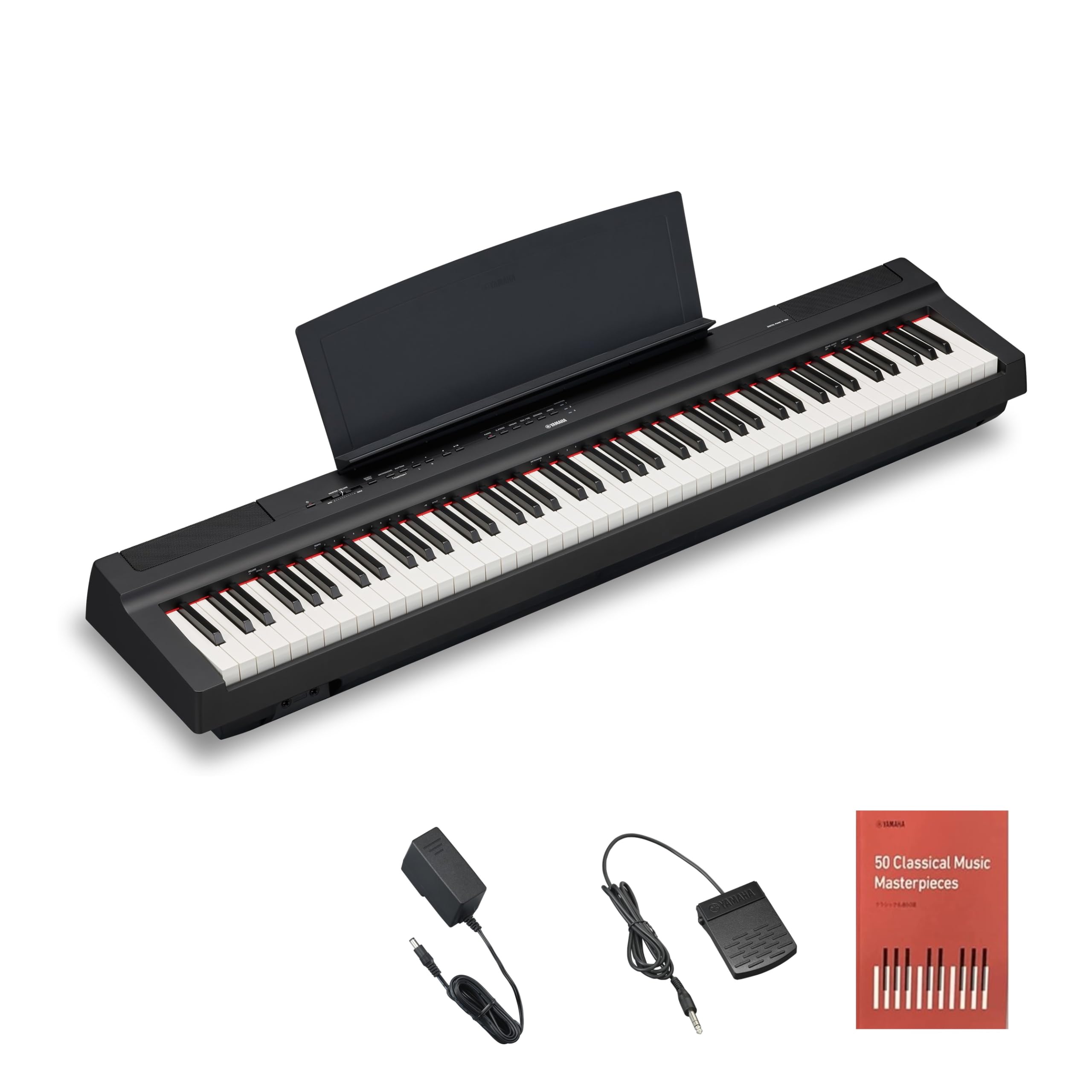 Amazon | ヤマハ YAMAHA 電子ピアノ Pシリーズ 88鍵盤 ブラック P