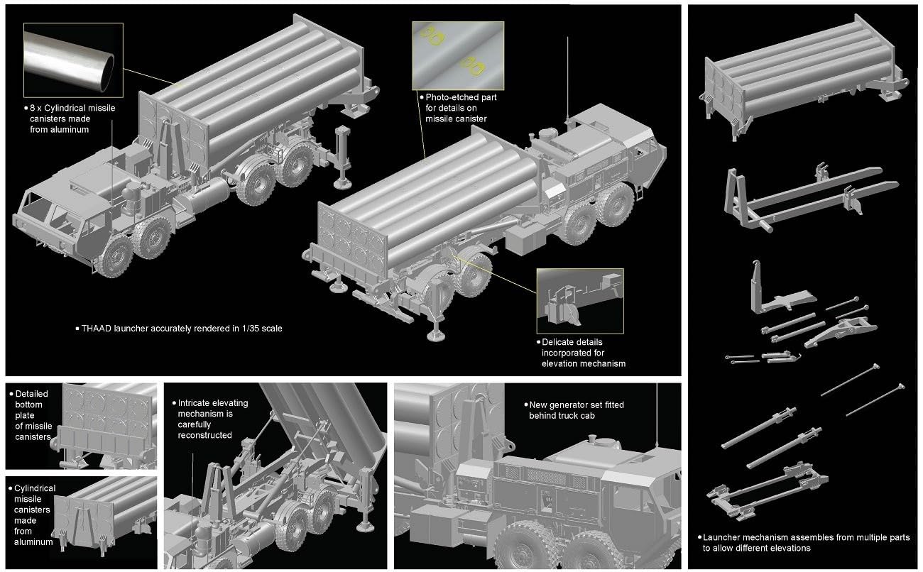 Amazon | ブラックラベル 1/35 アメリカ軍 M1120 THAAD/サード