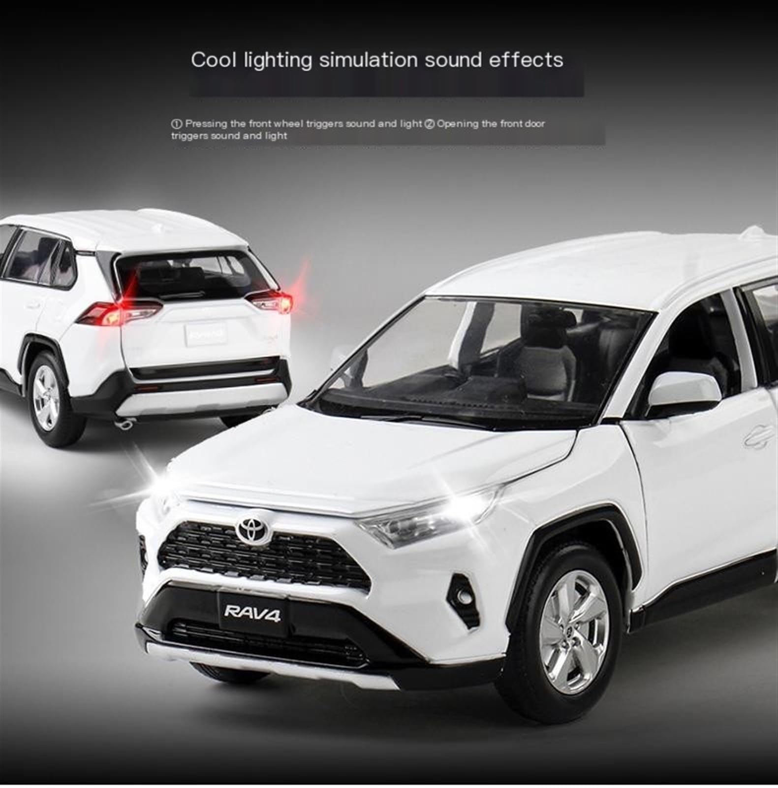 Amazon.co.jp: ミニカー スケールモデルカー 1/24 に適合 トヨタ RAV4