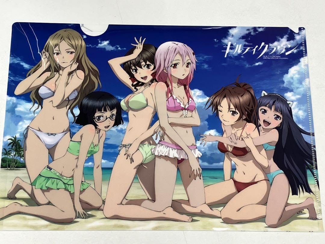 Amazon.co.jp: A4クリアファイル 水着 ギルティクラウン : ホビー