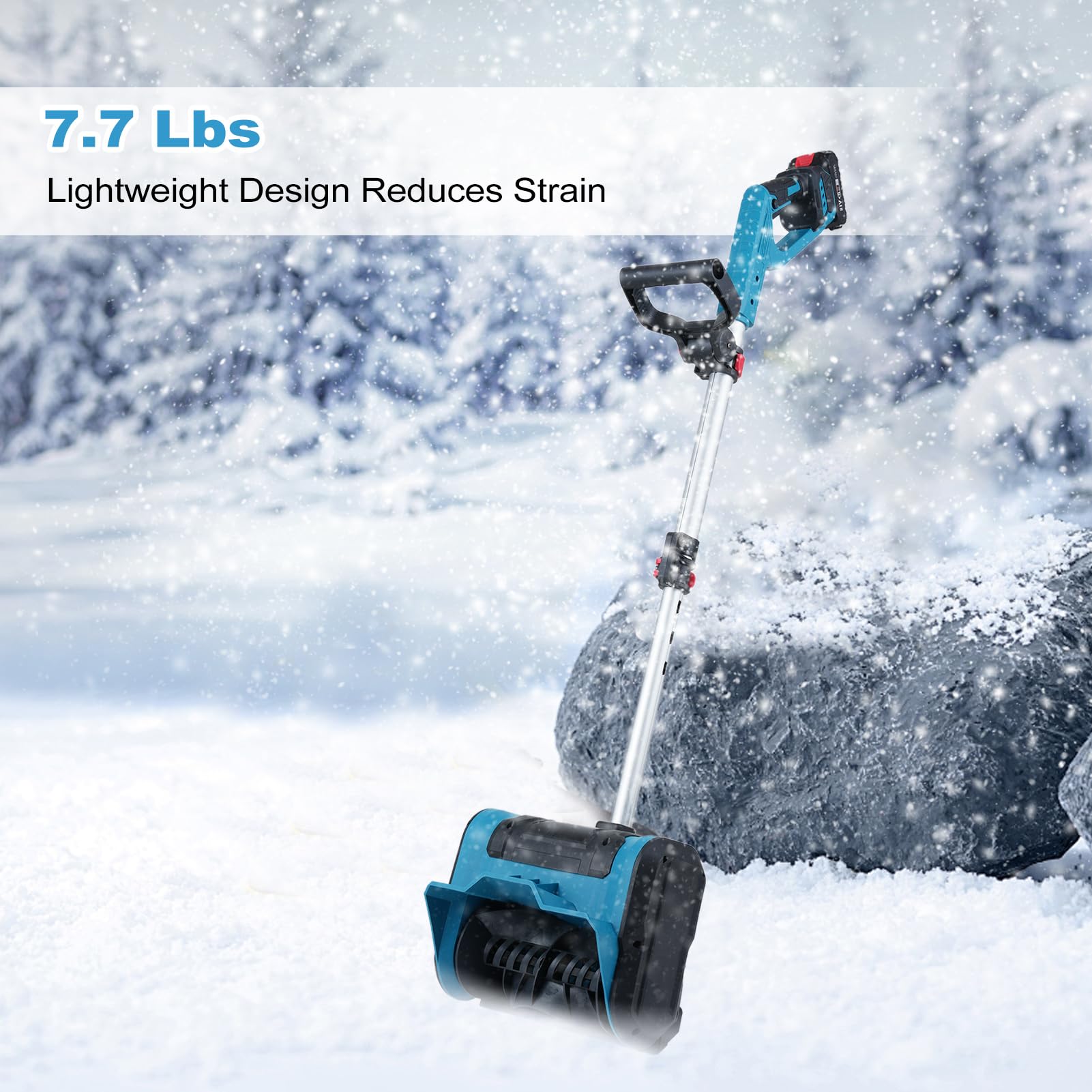 Amazon.co.jp: HXBEE 電動除雪機、 電動スノーショベル 21V バッテリー