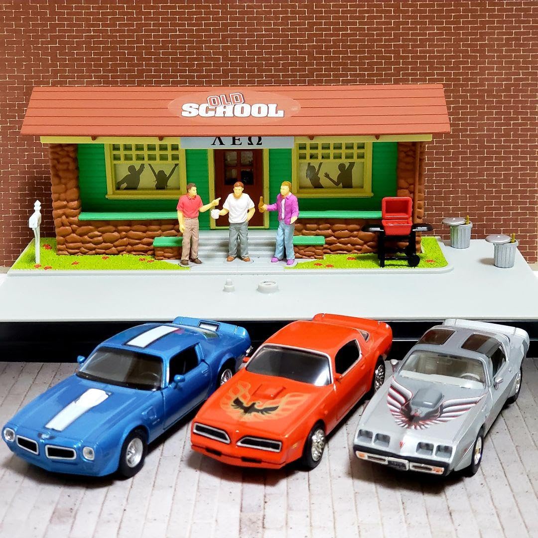 Amazon.co.jp: 1/43 トランザム3台セット ジオラマケースディスプレイ