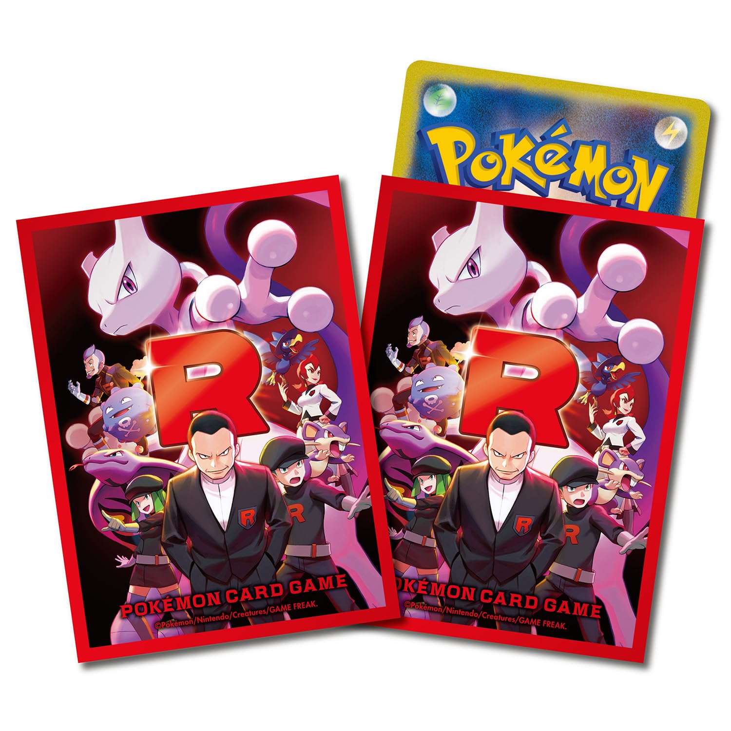 Amazon | ポケモンカードゲーム デッキシールド ロケット団の栄光