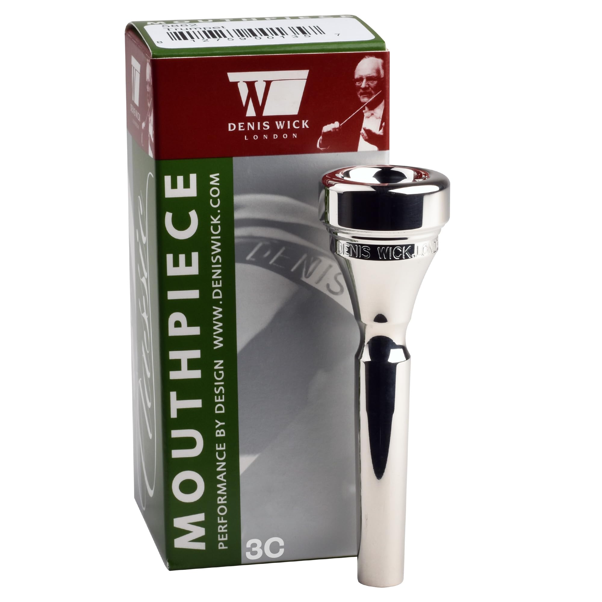 Amazon.com: Denis Wick Classic Trumpet Mouthpiece, Silver Plated