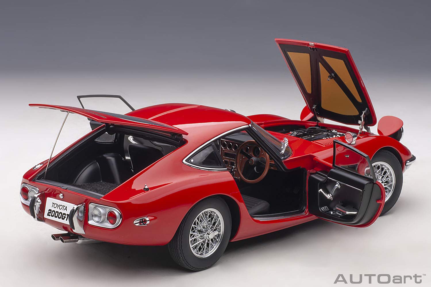 Amazon | AUTOart 1/18 トヨタ 2000GT ワイヤースポークホイール