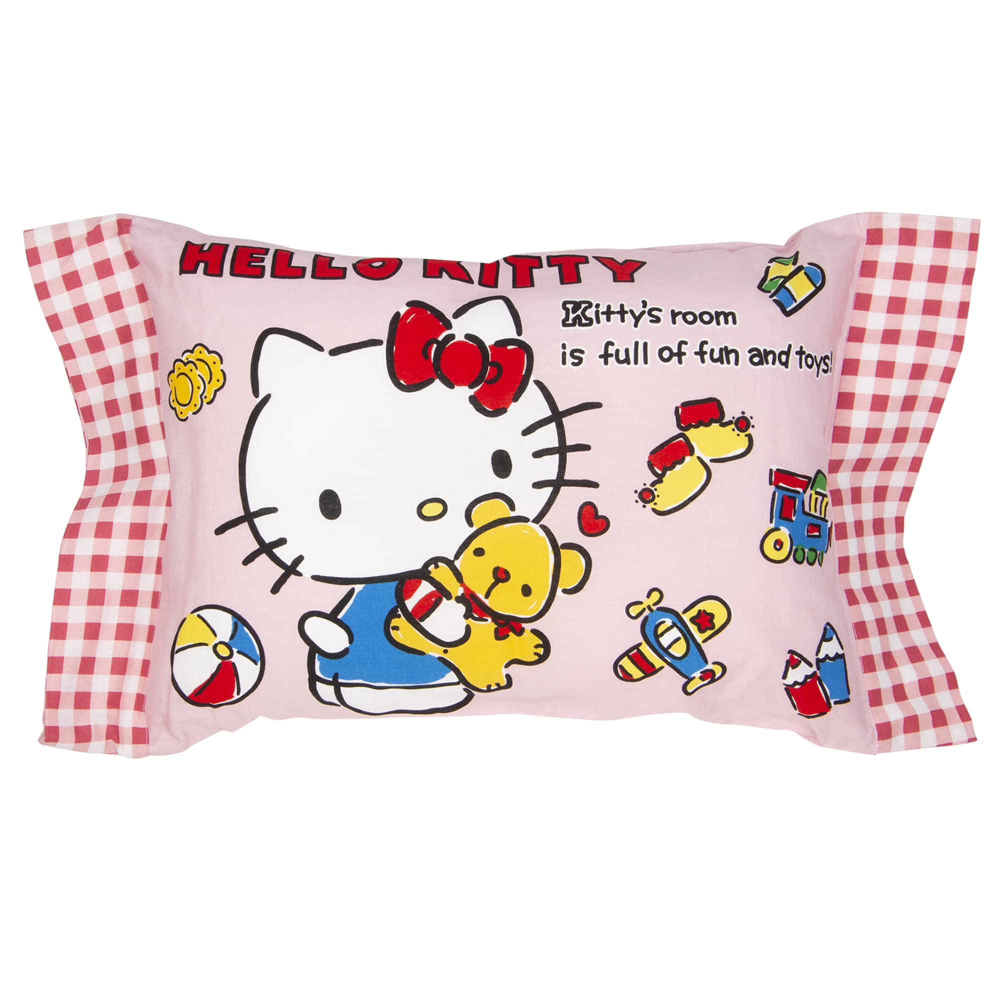 Amazon.co.jp: MORIPiLO モリシタ 子供 枕 ハローキティ 約40x30cm