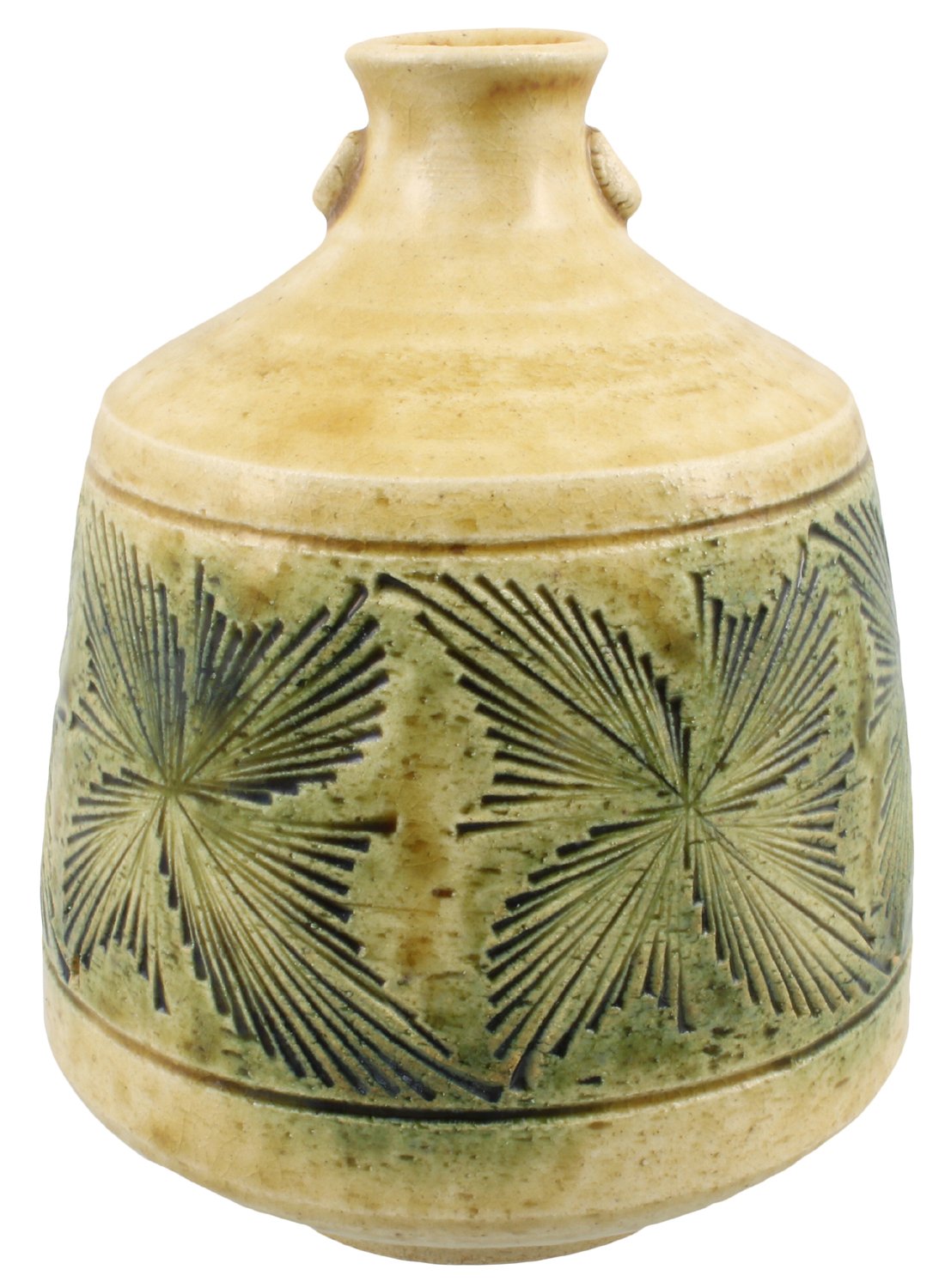Amazon.co.jp: 瀬戸焼 「 加藤唐三郎 」 花器 花瓶 フラワーベース 高