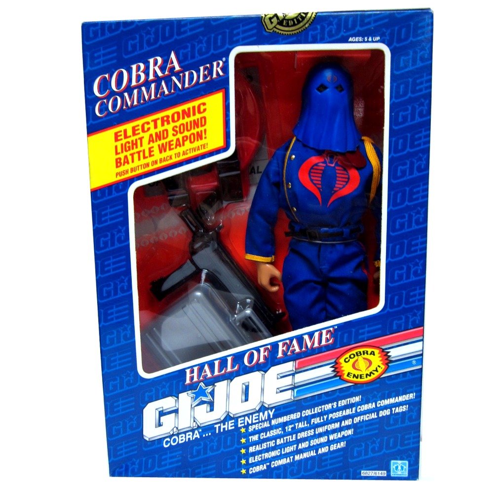 Amazon.com: G I JOE COBRA COMMANDER- 12