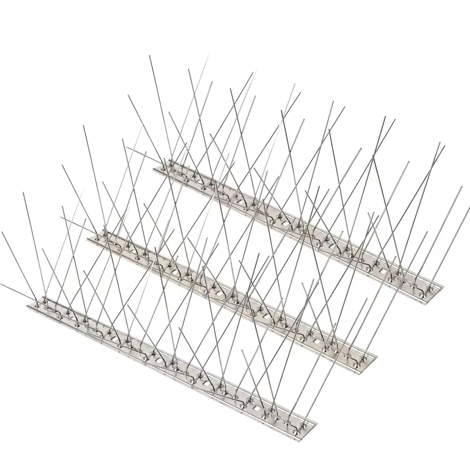 Amazon | 新型 鳥よけ 鳩よけ 剣山 ステン製 25cm×4個（100cm） 鳩よけ
