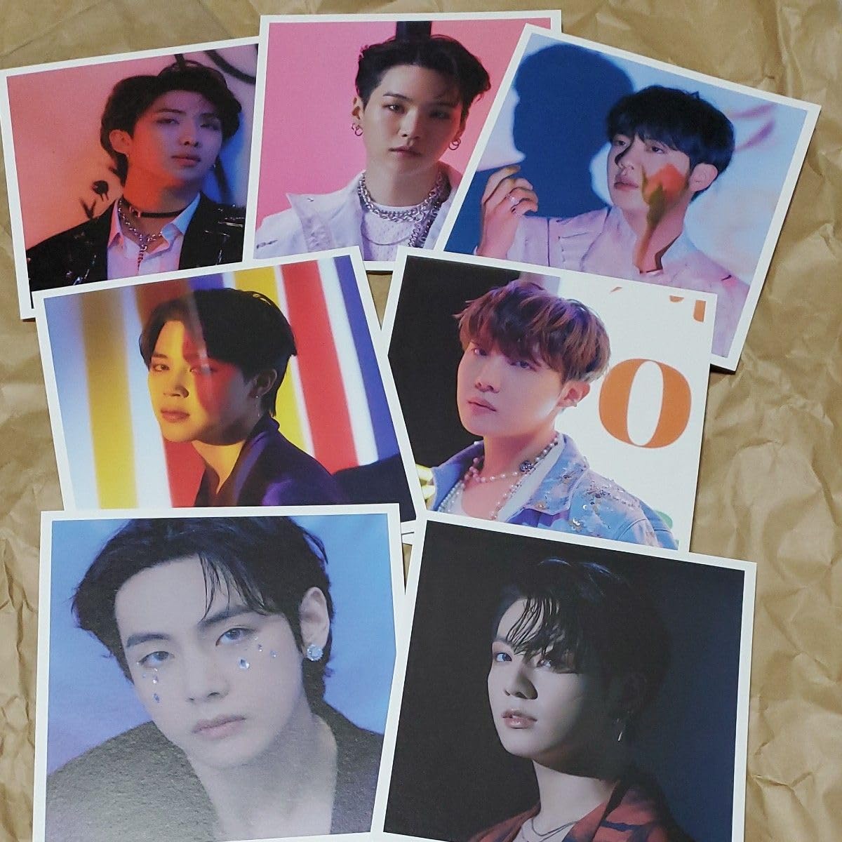 Amazon.co.jp: BTS Official Postcard Photo Card 7 Piece with