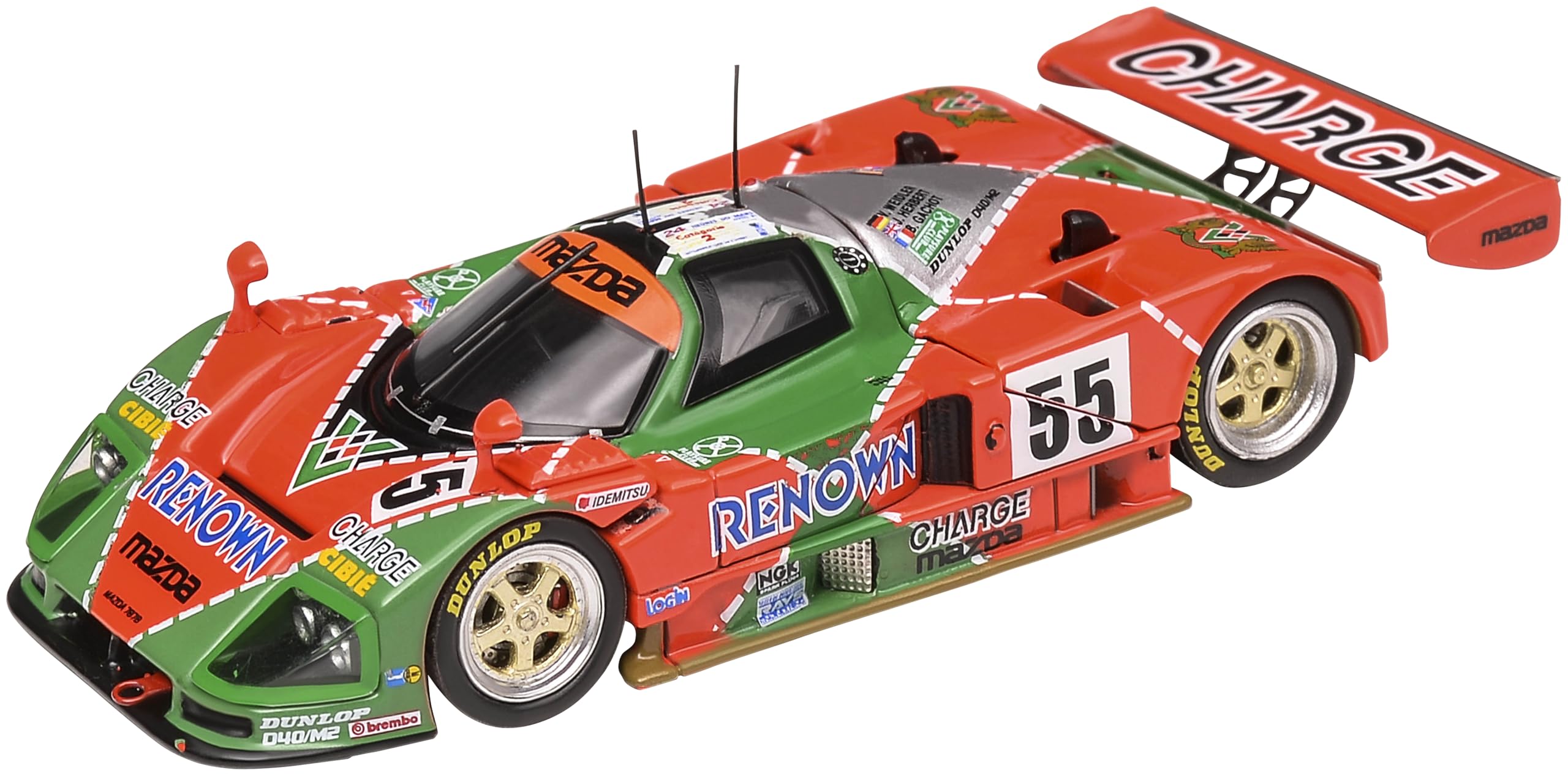 Amazon | MOTORHELIX 1/64 マツダ レナウン Mazda 787B RENOWN ルマン