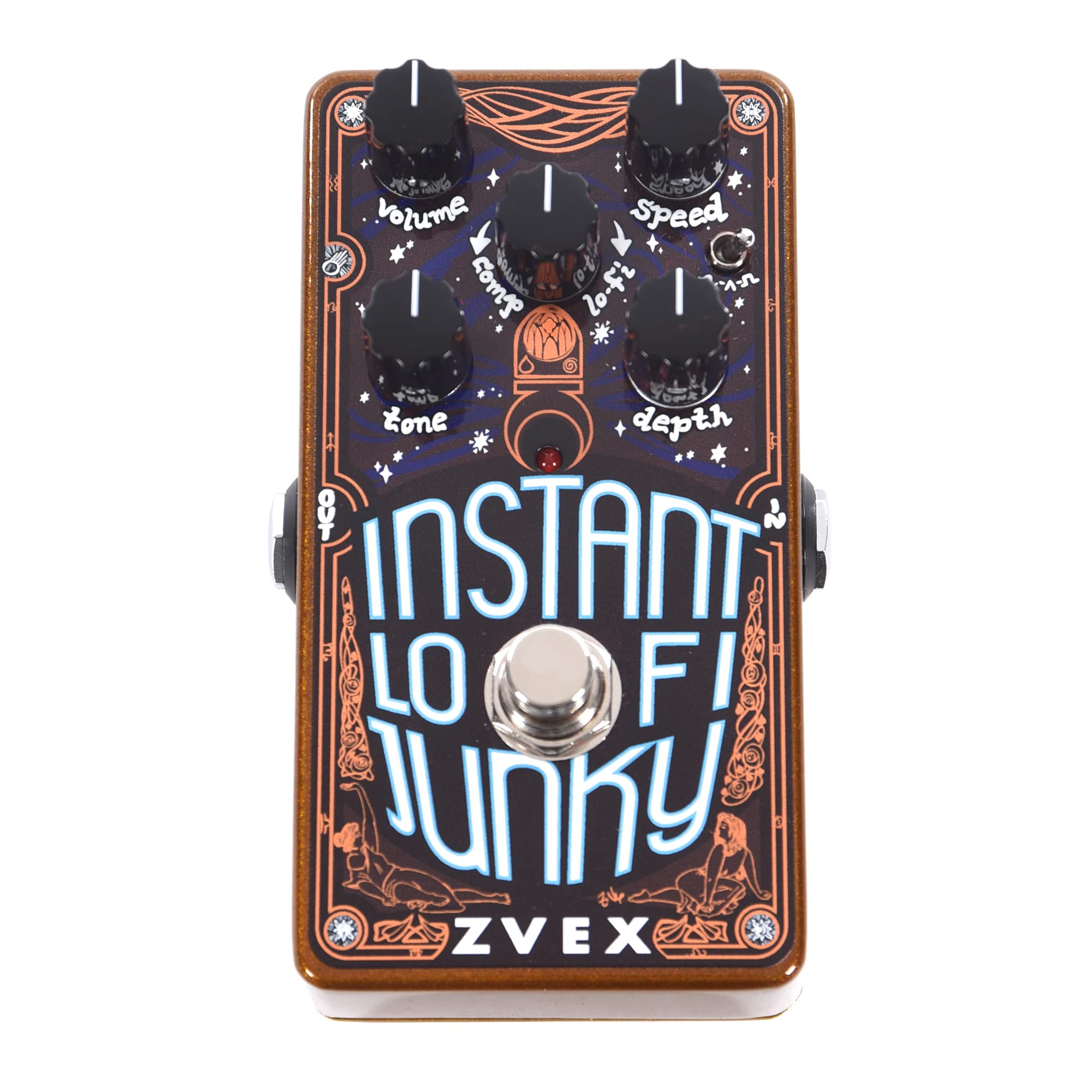 Amazon.com: Zvex Vertical Instant Lofi Junky : Musical Instruments