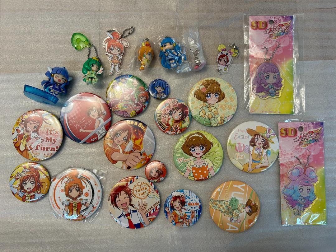 Amazon | スマイルプリキュア 缶バッジセット | バッジ | おもちゃ