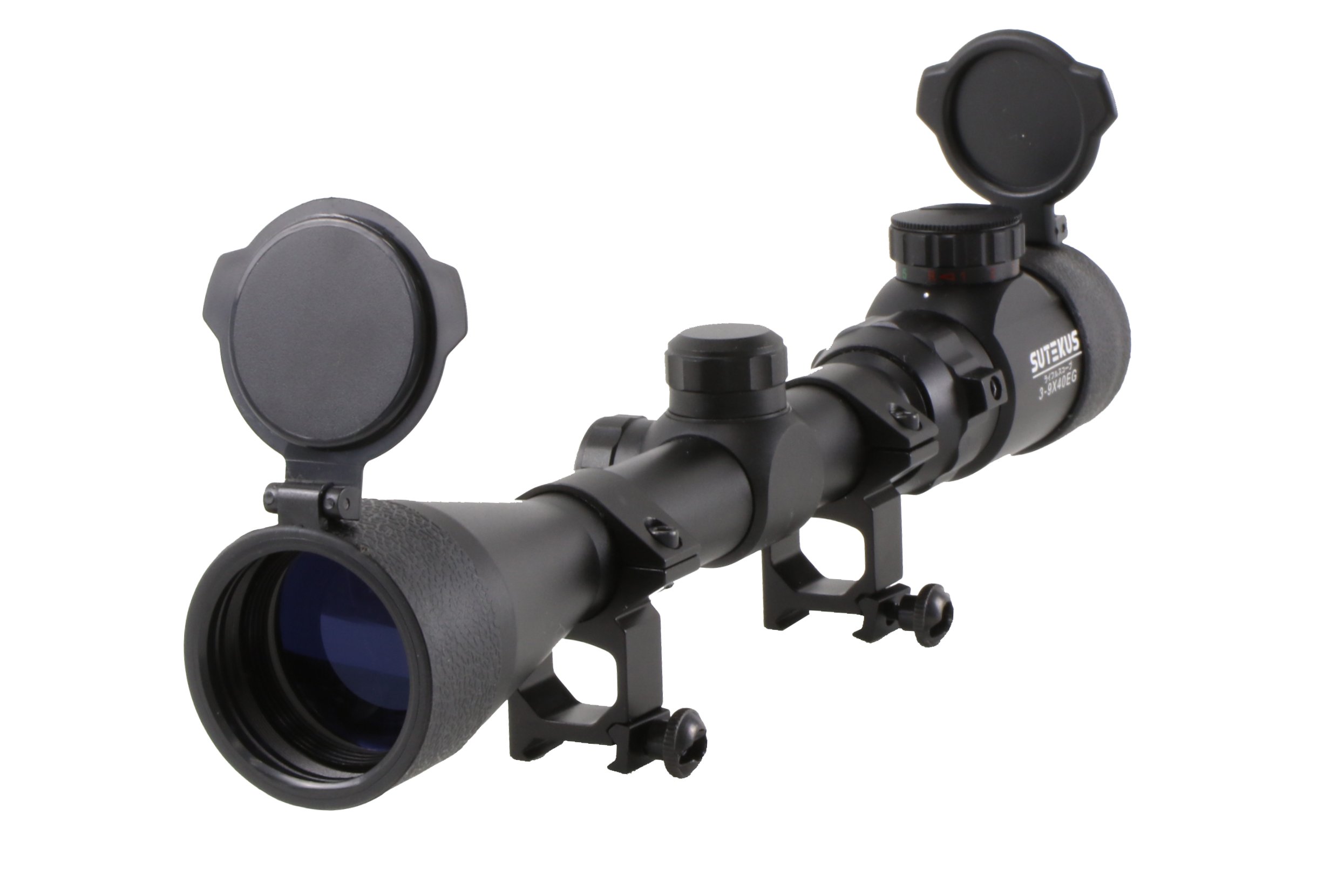 Amazon.co.jp: Sutekusライフルスコープ3-9×40E光度11段階輝度調整可能