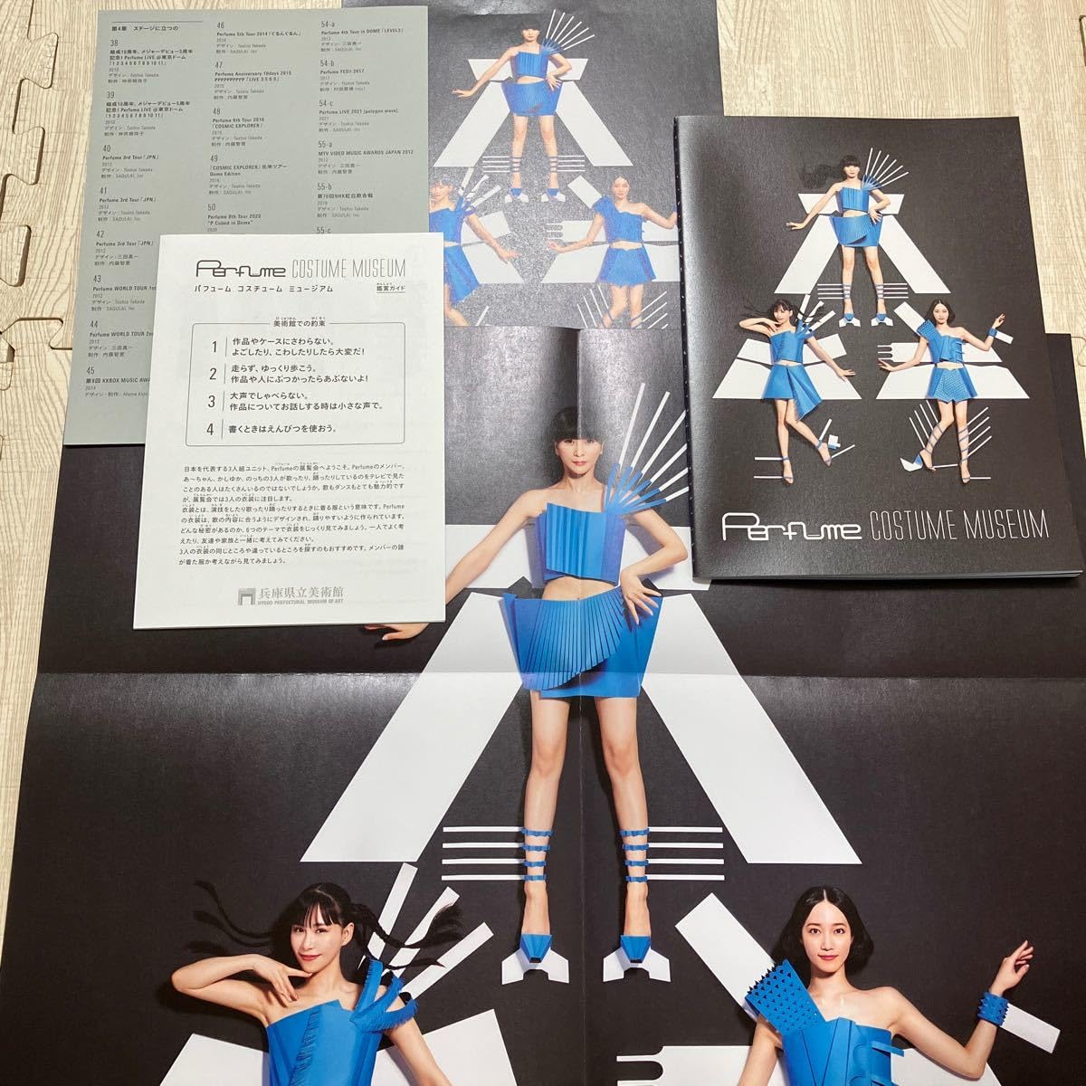 Amazon.co.jp: 兵庫県立美術館特別展Perfume COSTUME MUSEUM ポスター