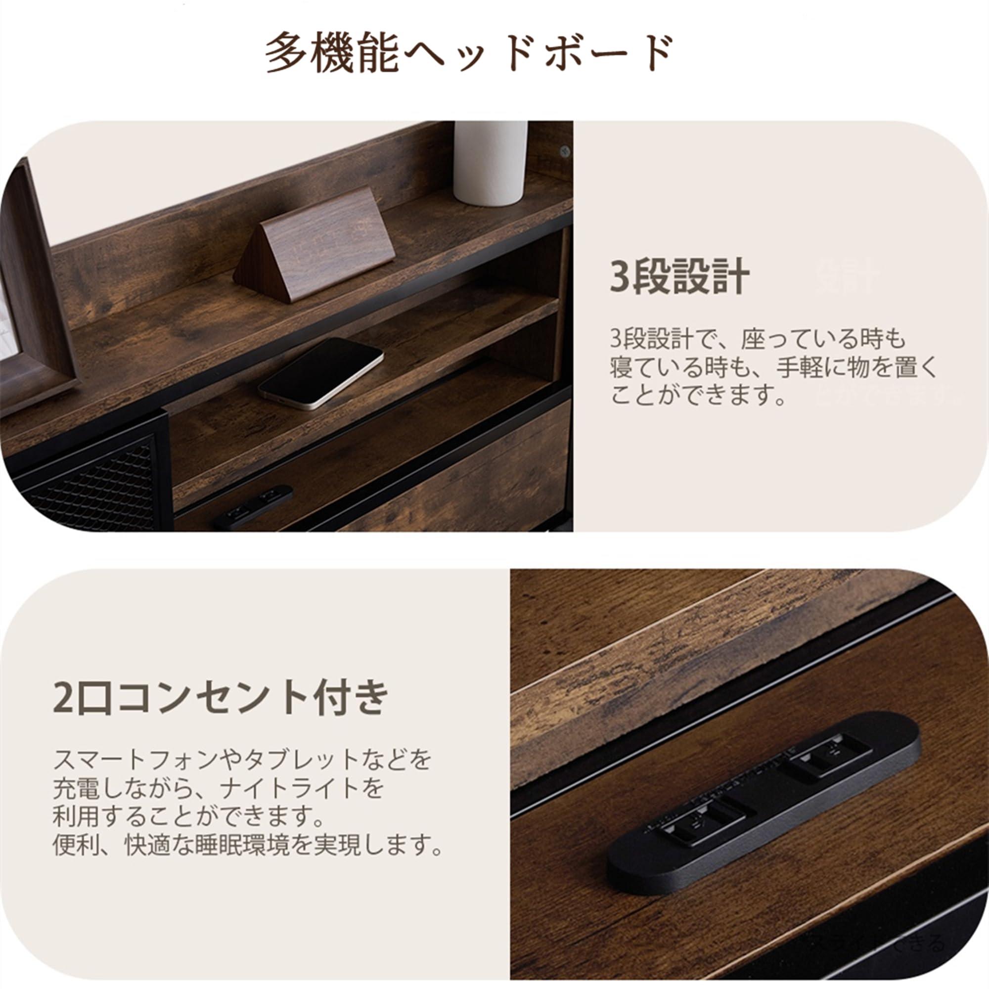 Amazon｜ベッドフレーム シングル シングルベッド パイプベッド