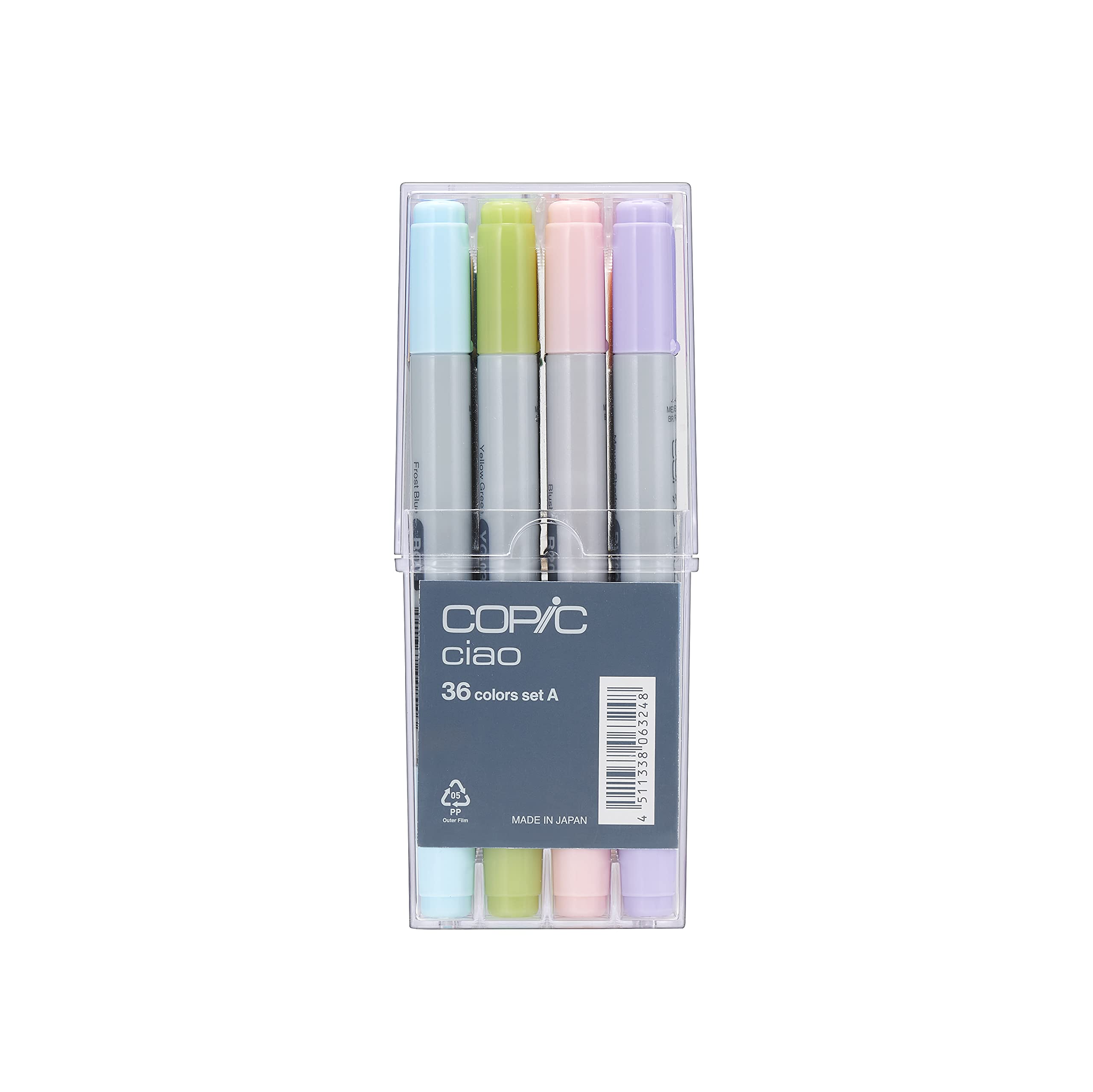 Amazon.co.jp: COPIC コピックチャオ 36色 Aセット : 文房具・オフィス用品