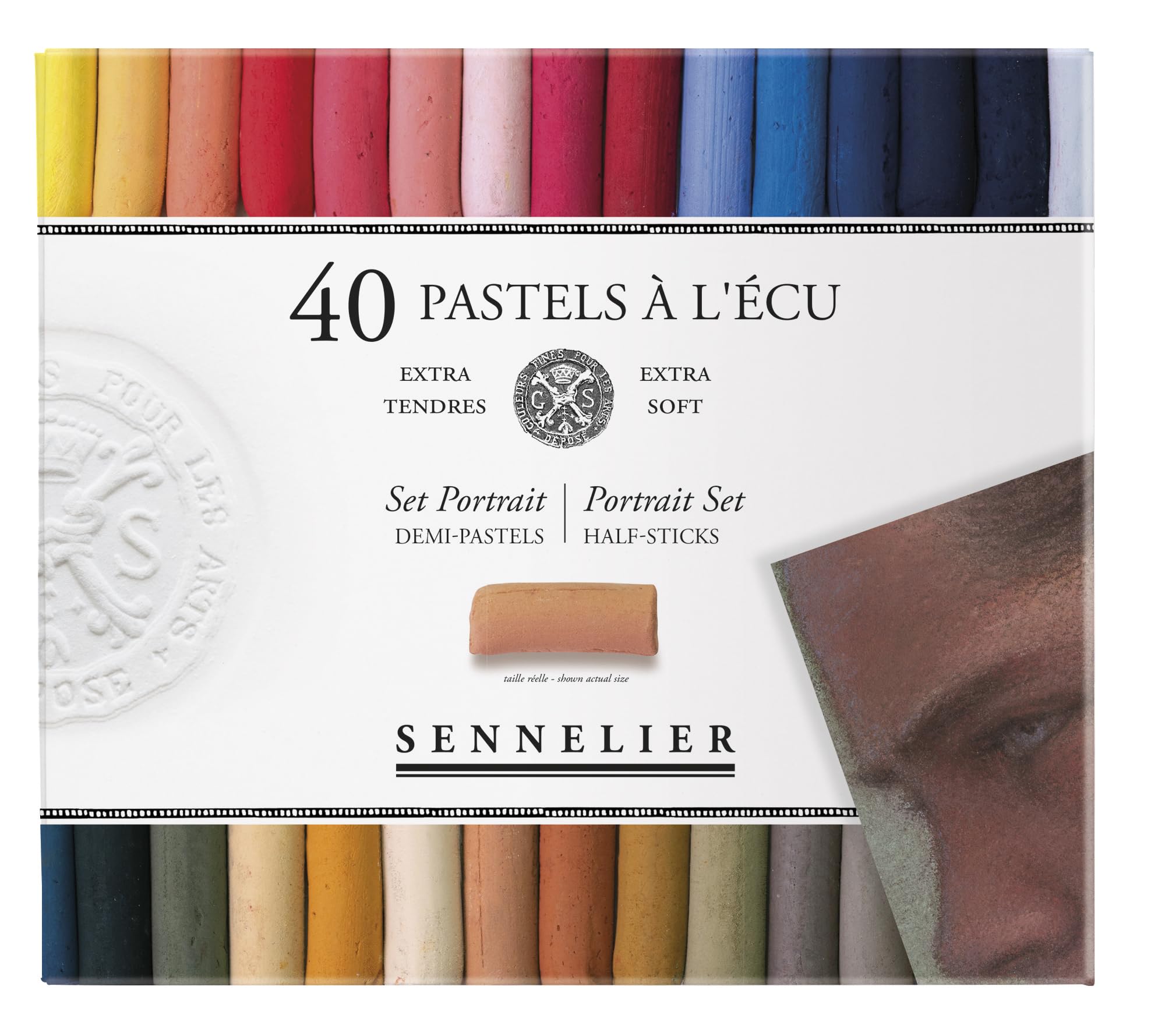 Amazon.com: SENNELIER Extra-Soft Half French Pastel Professional