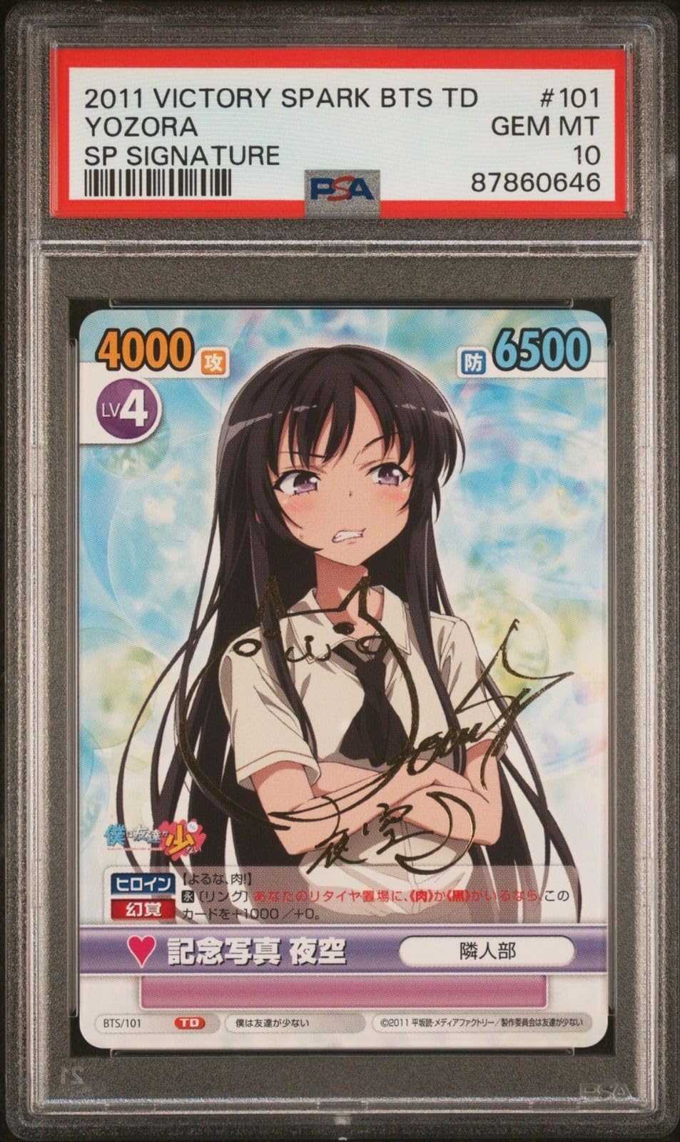Amazon.co.jp: PSA10 記念写真 夜空 SP BT/101 TD ヴィクトリー