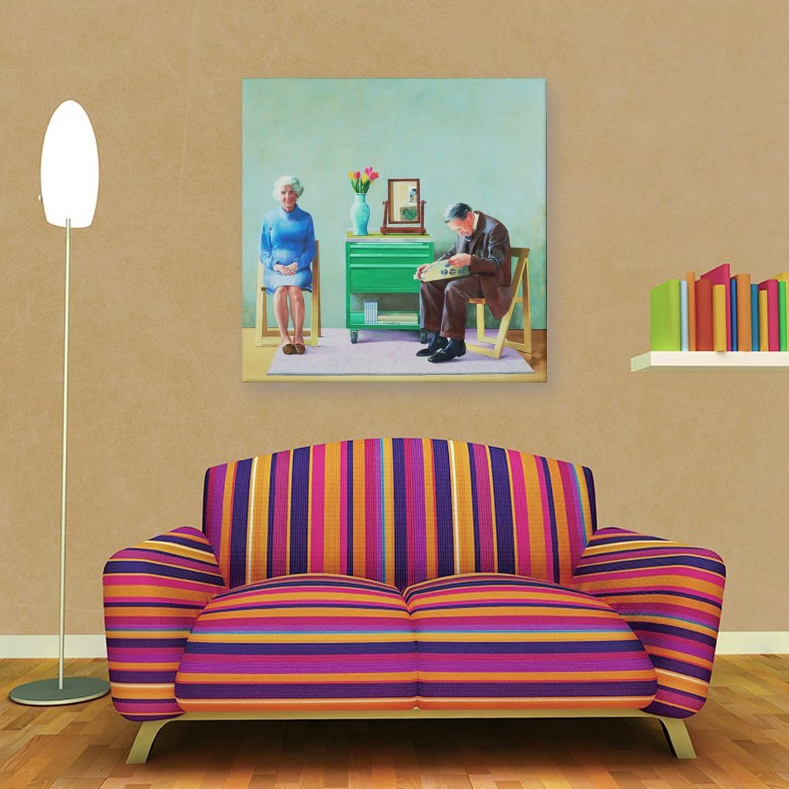 Amazon.co.jp: David Hockneyデビッドホックニーポップアート絵画