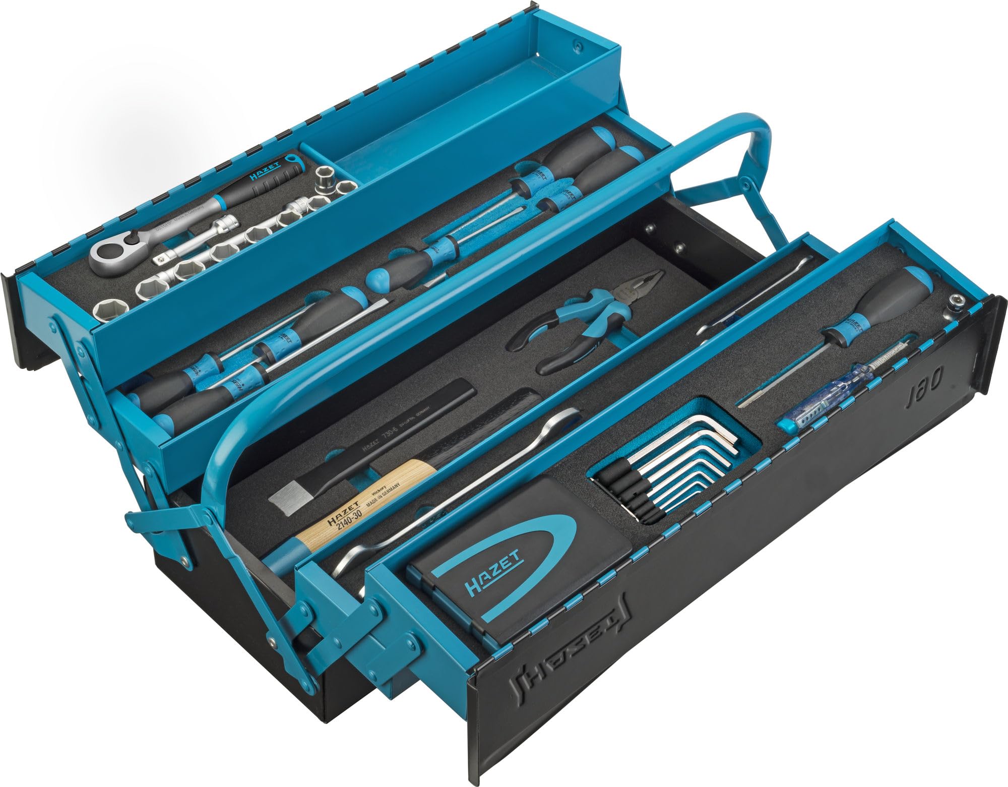 Amazon | HAZET (ハゼット) 190/79 工具セット メタルツールケース
