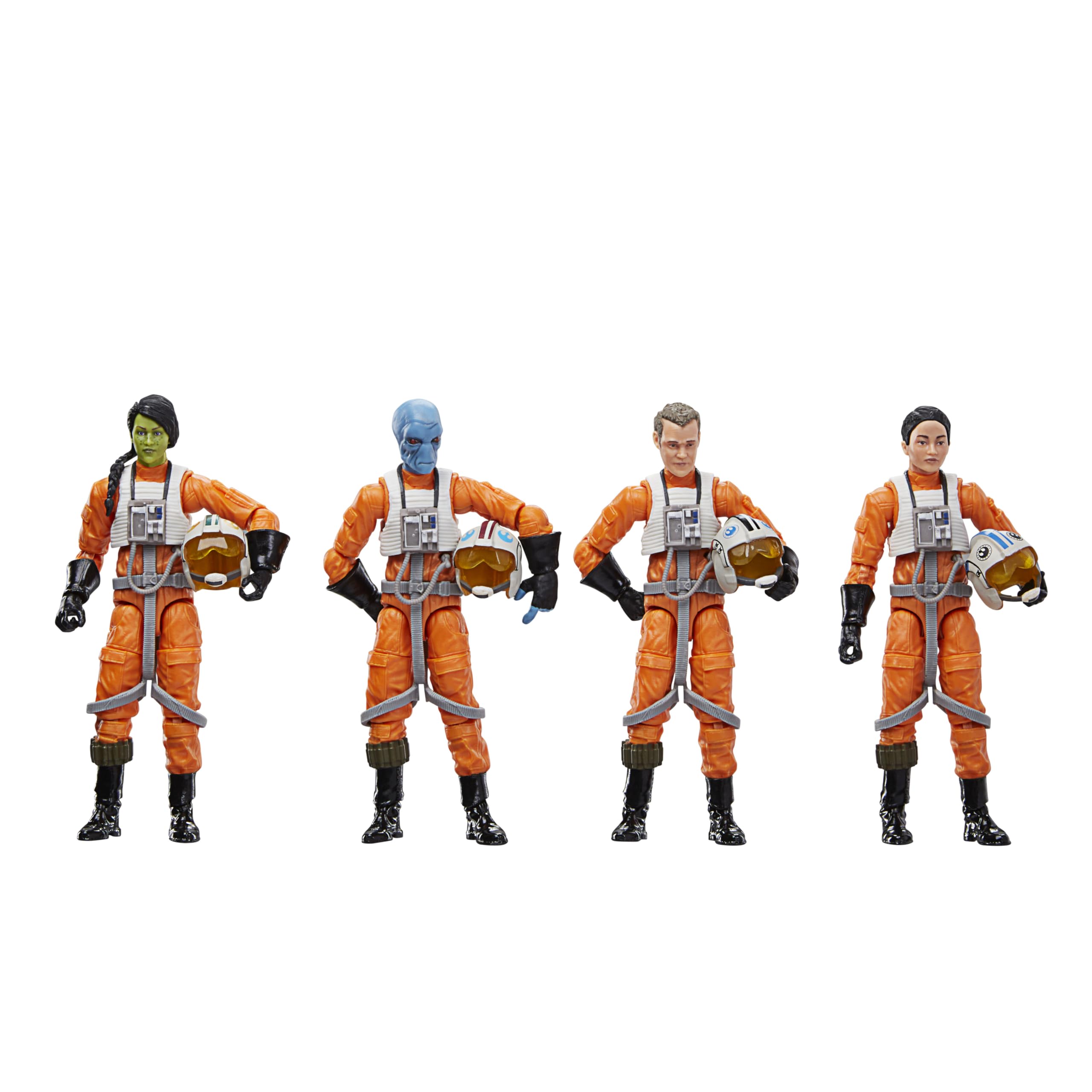 Amazon.com: STAR WARS The Vintage Collection X-Wing Pilot 4-Pack