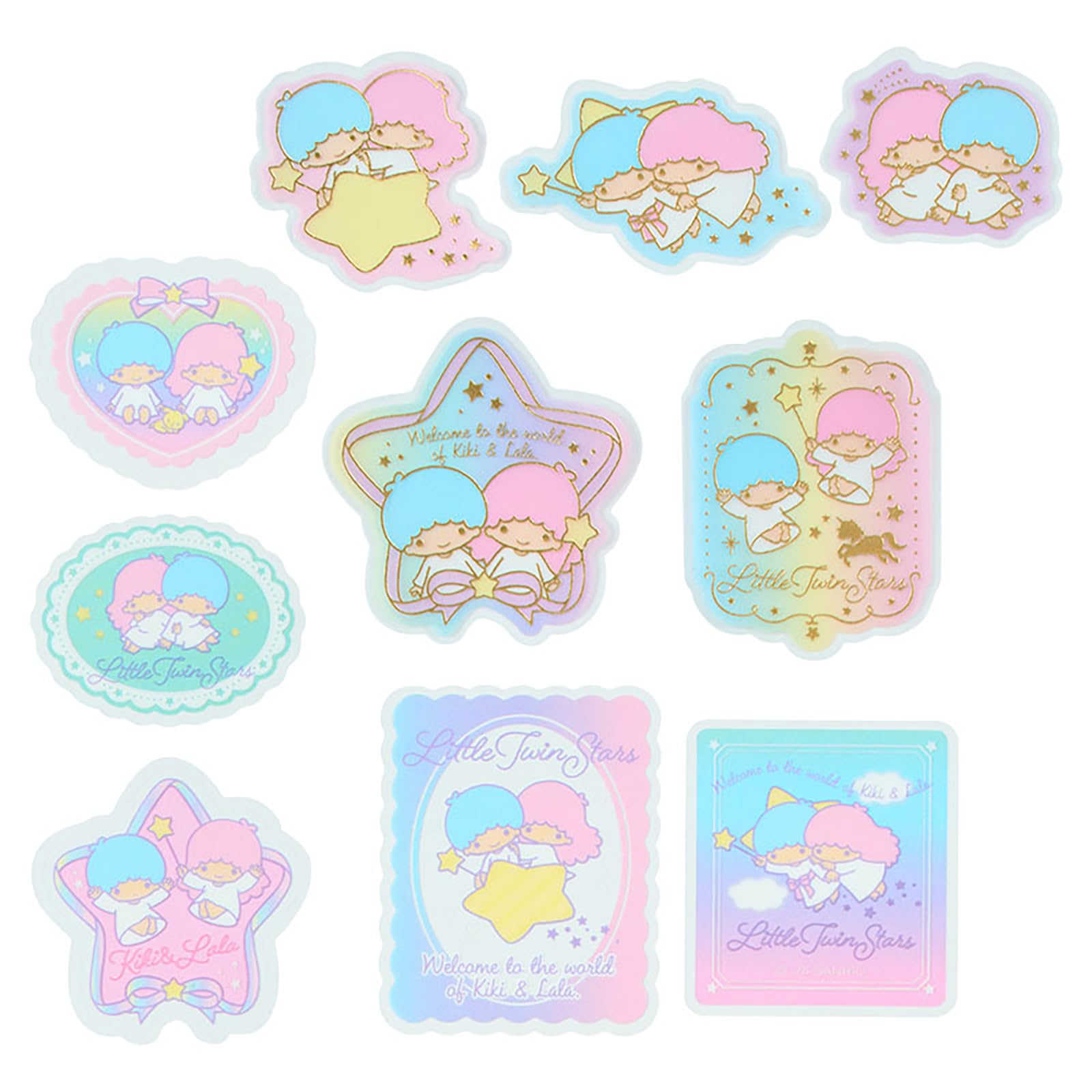 Amazon | サンリオ(SANRIO) ステッカーセット リトルツインスターズ